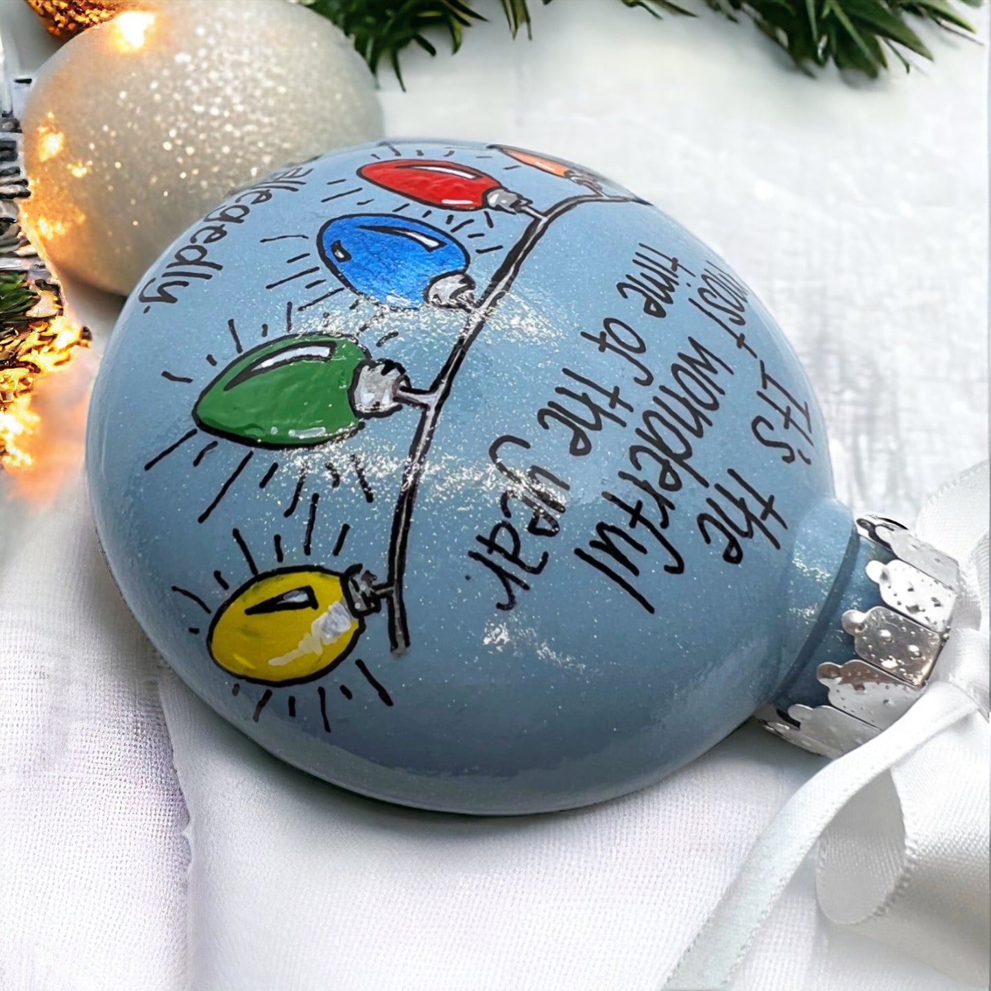 Christmas Ornament: “The most wonderful time of the year… allegedly.” - Rhythms of Grace Creative