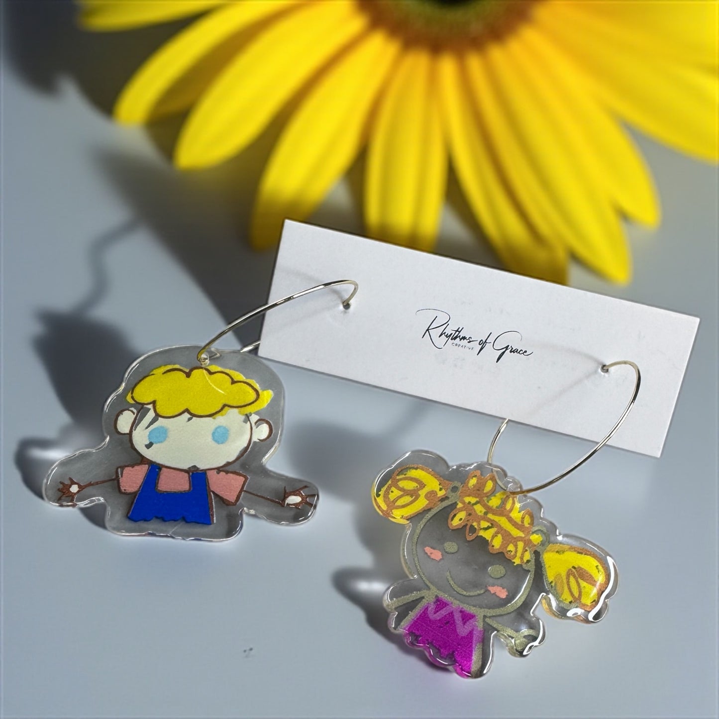 Teacher ABC's Earrings: Celebrate Educators in Style! ๐ - Rhythms of Grace Creative