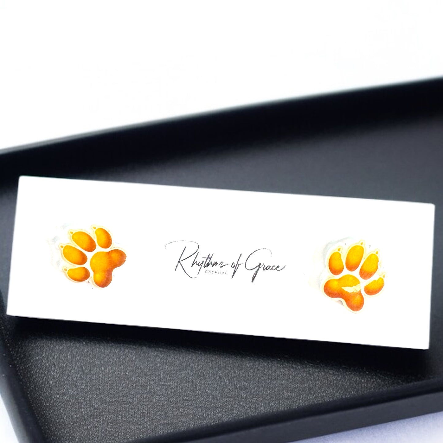 Vibrant Paw Print Studs – A Pawfect Gift! 🐾 10 Colors Available!