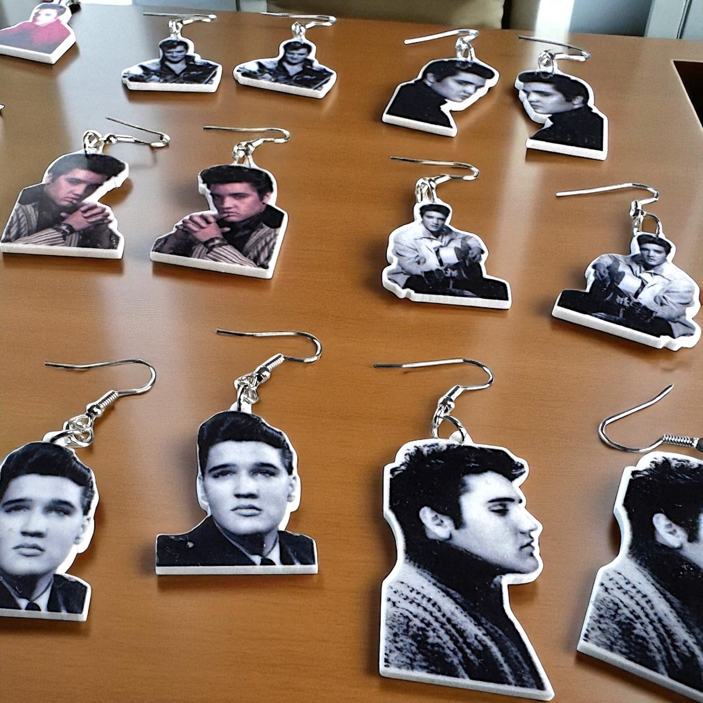 Rock Your Style: Elvis Presley Dangle Earrings - 12 Iconic Designs! 🎸