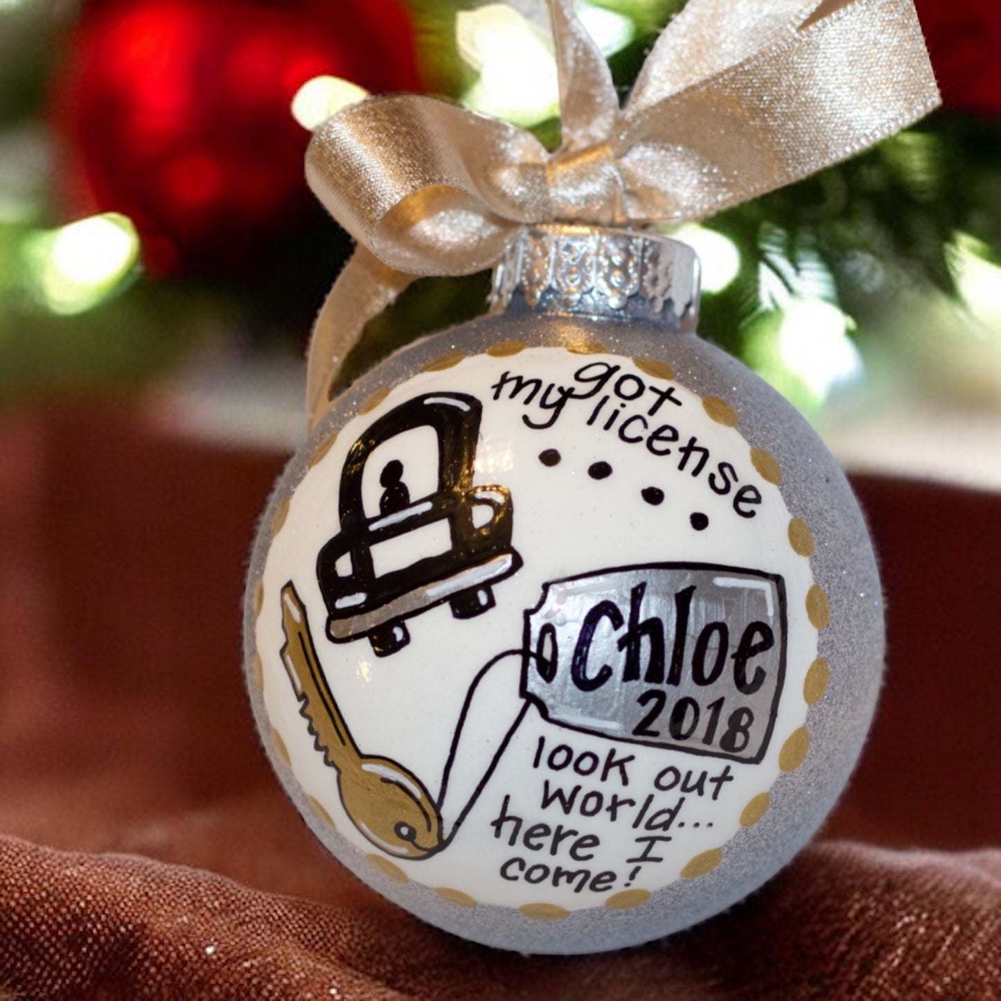 Christmas Ornament: "Driver's License" – Celebrate the New Driver in Your Life