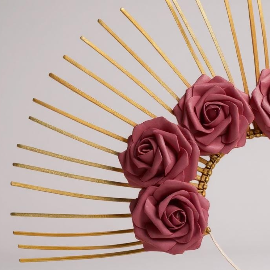 Rose Goddess Headband - Unleash Your Inner Diva! ✨🌹