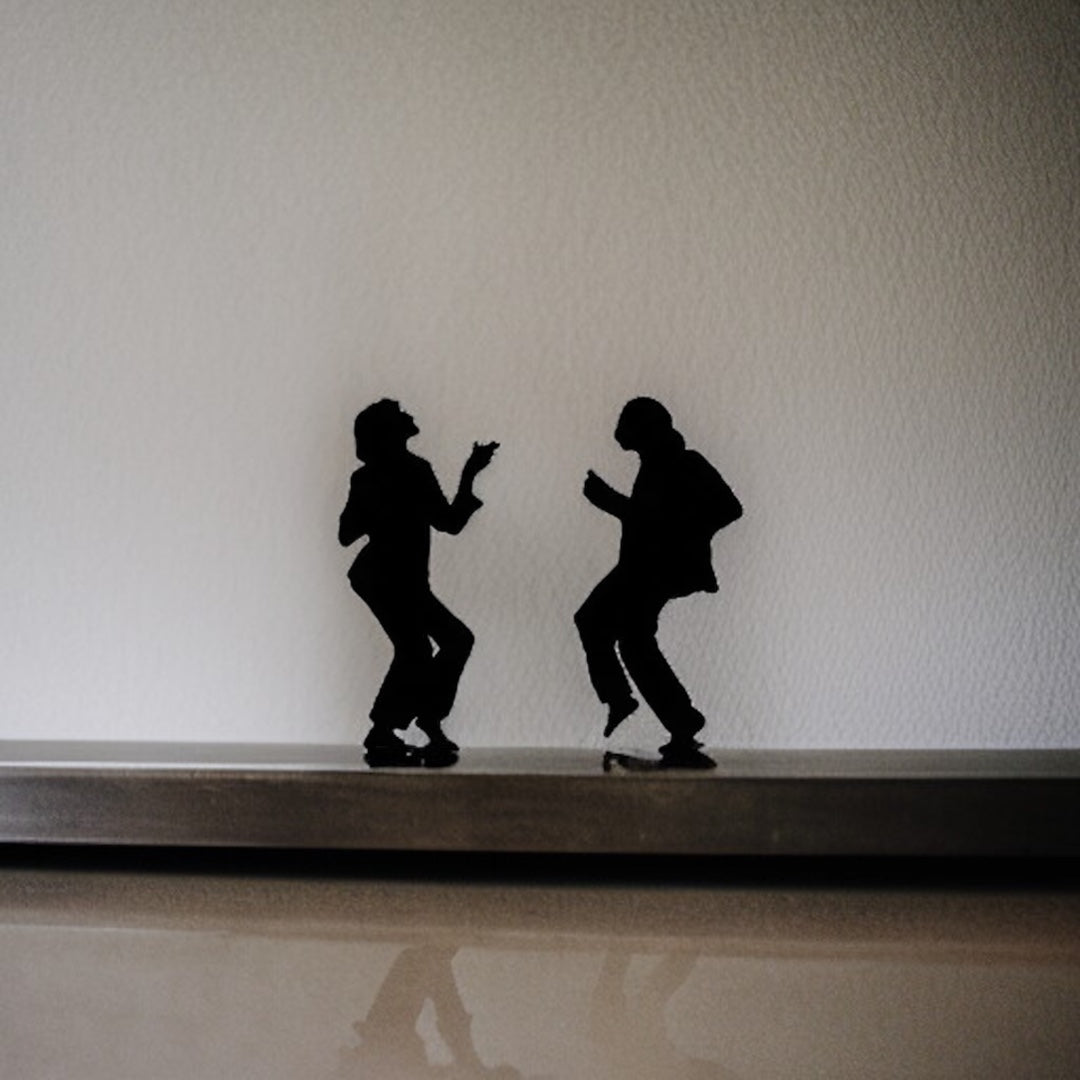 Twist & Shout: Pulp Fiction Dance Stud Earrings - Handmade Fun!