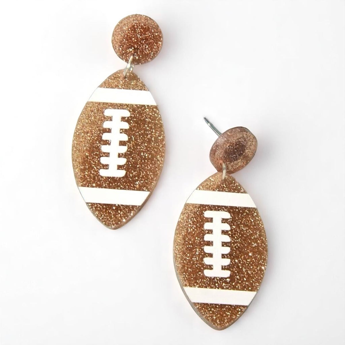 Score Big with Sports-Themed Dangle Earrings!