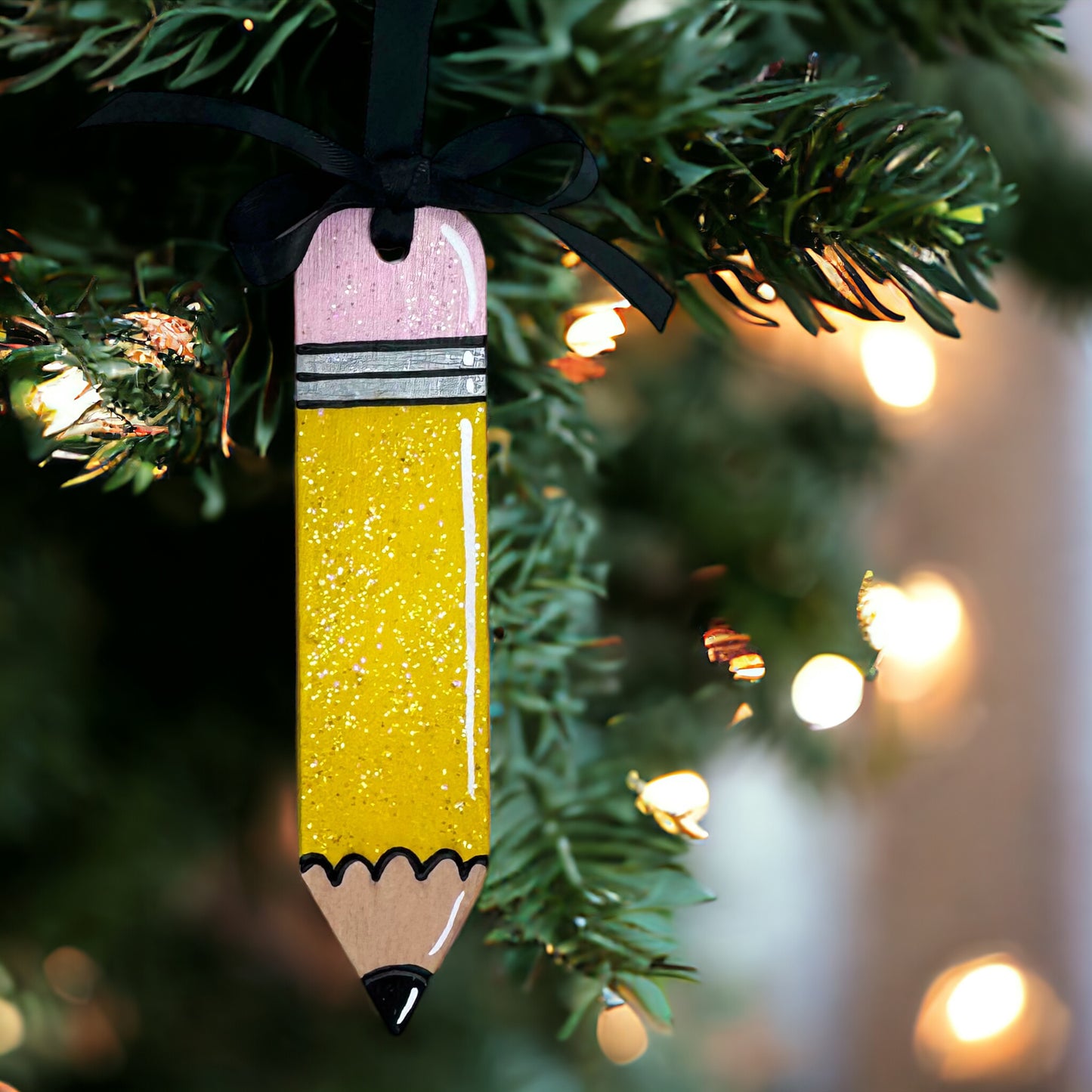 Personalized Pencil Ornaments – Celebrate Your Child's First Year of School!