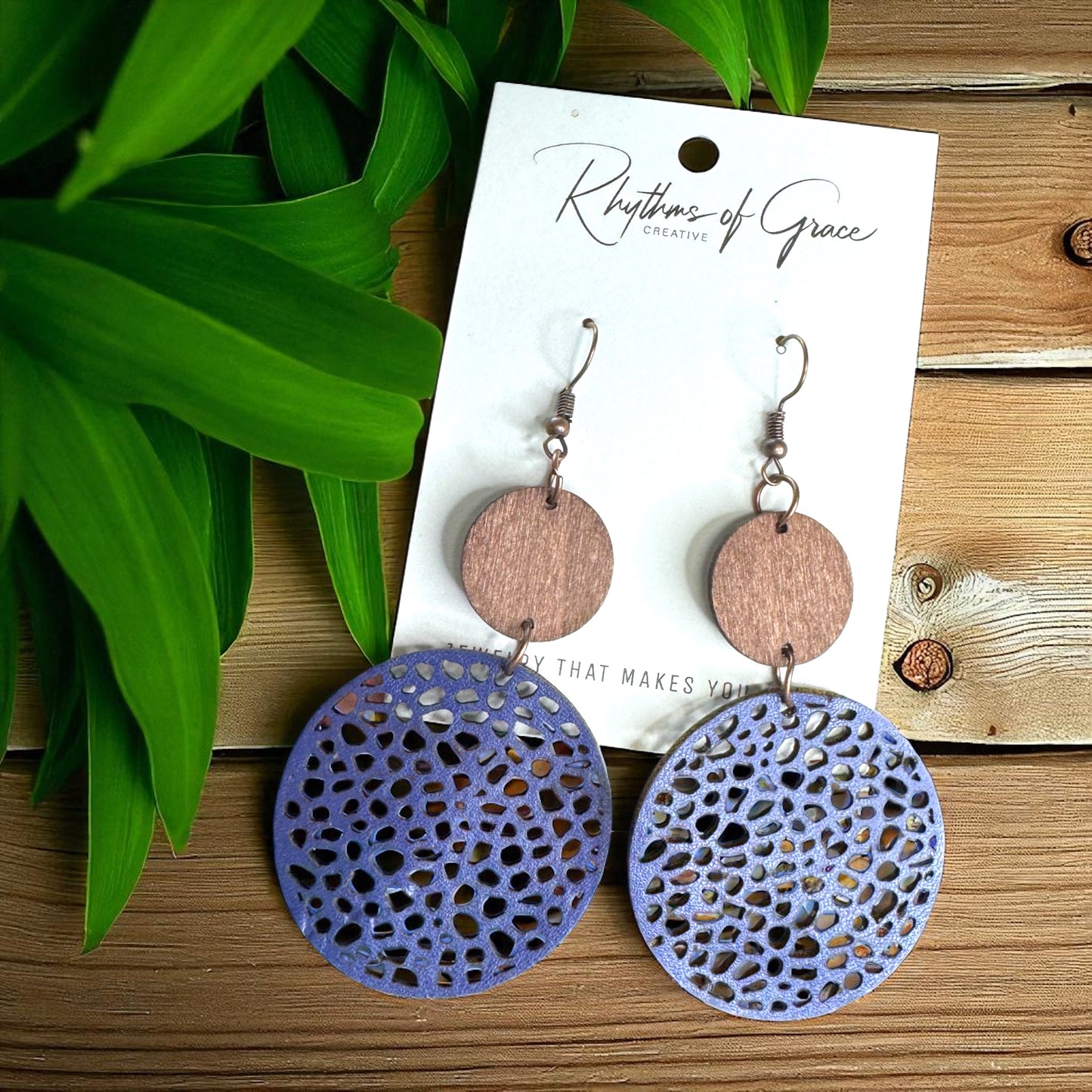 Boho Blues – Earthy-Chic Dangle Earrings for Every Vibe