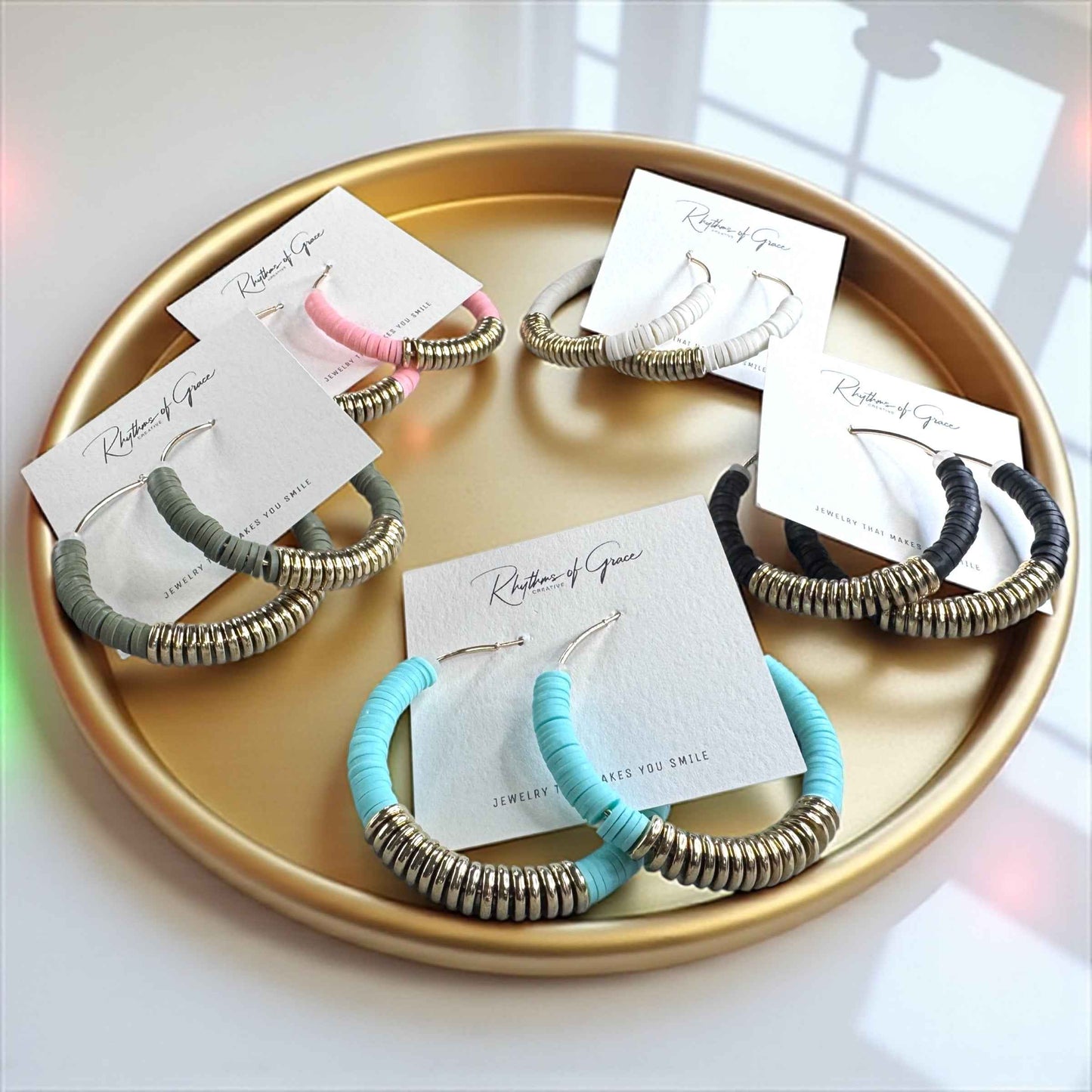Color Pop Hoops – Bright, Bold & Handmade with Love 🎉