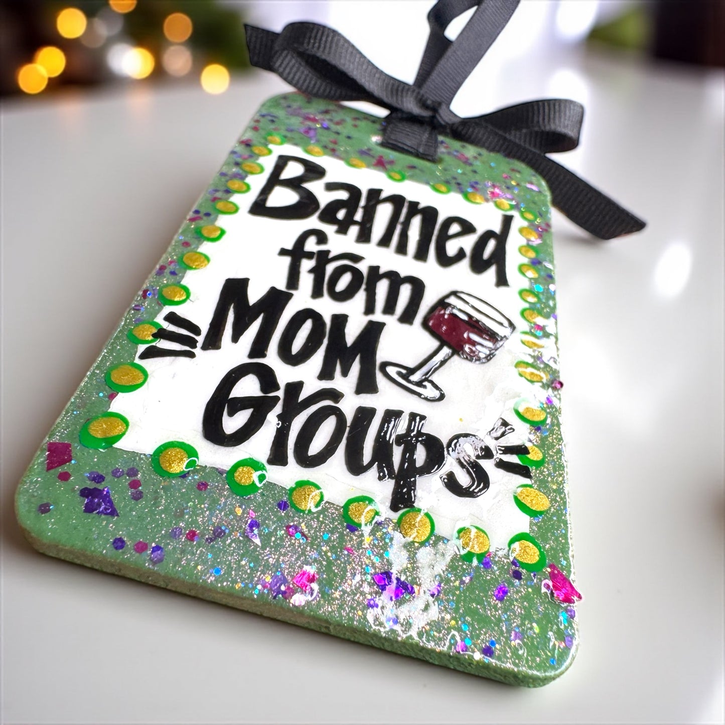 Mom Groups Beware: The Hilarious Ornament You Need!