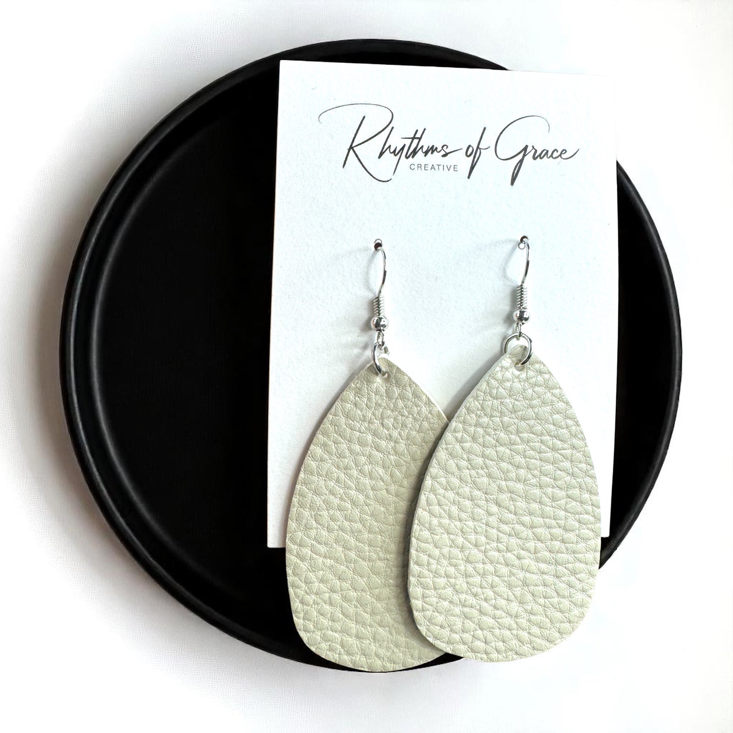 Teardrop Dream Earrings: Colorful Faux Leather Dangles for Every Occasion!