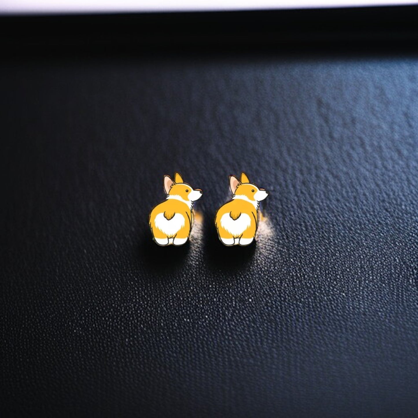 Adorable Corgi Stud Earrings – Make Everyday Pawsome! 🐾