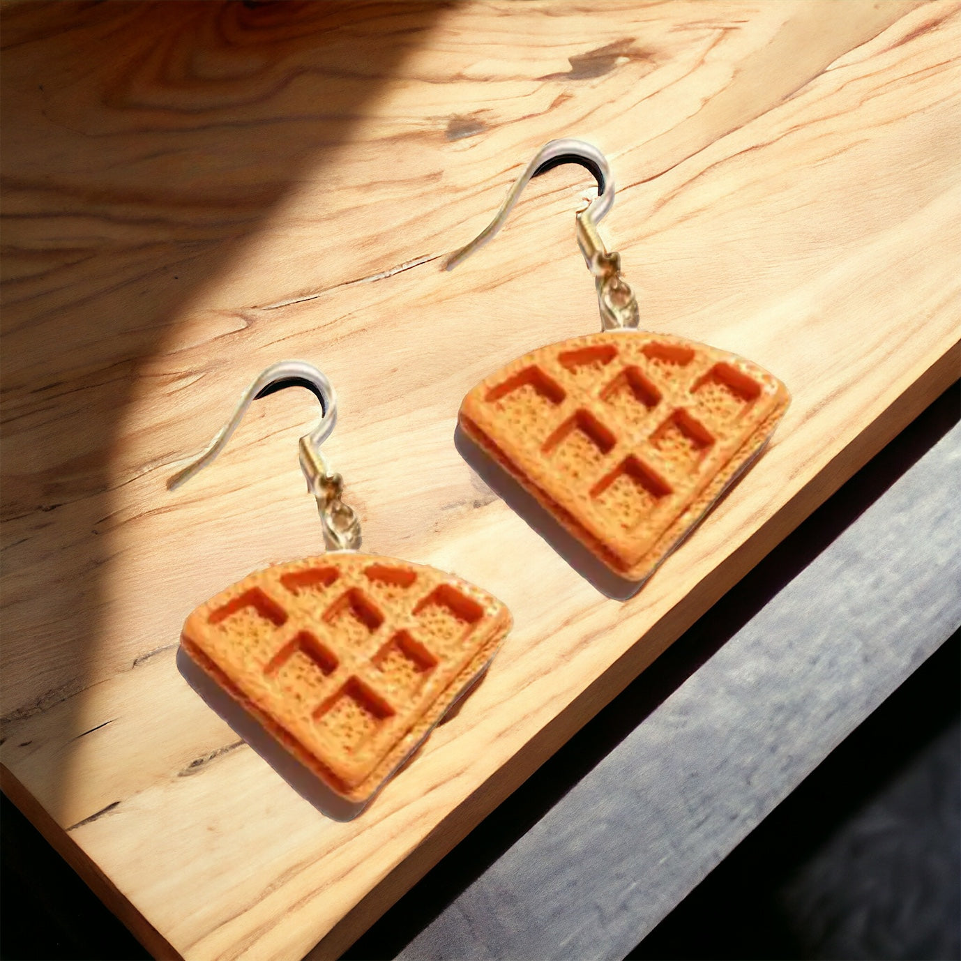 Wake Up Your Wardrobe with Waffle Earrings! 🧇✨