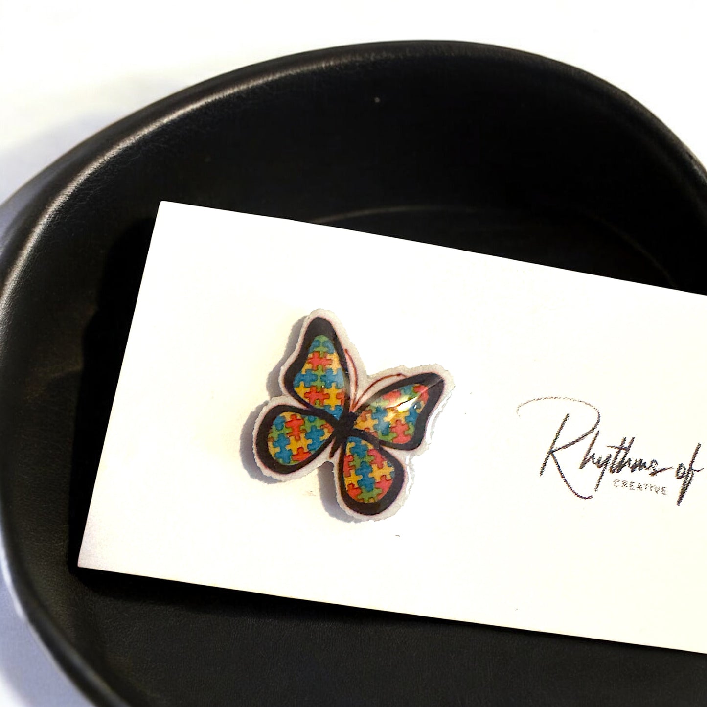 Stand Out for a Cause: Charming Autism Awareness Studs!