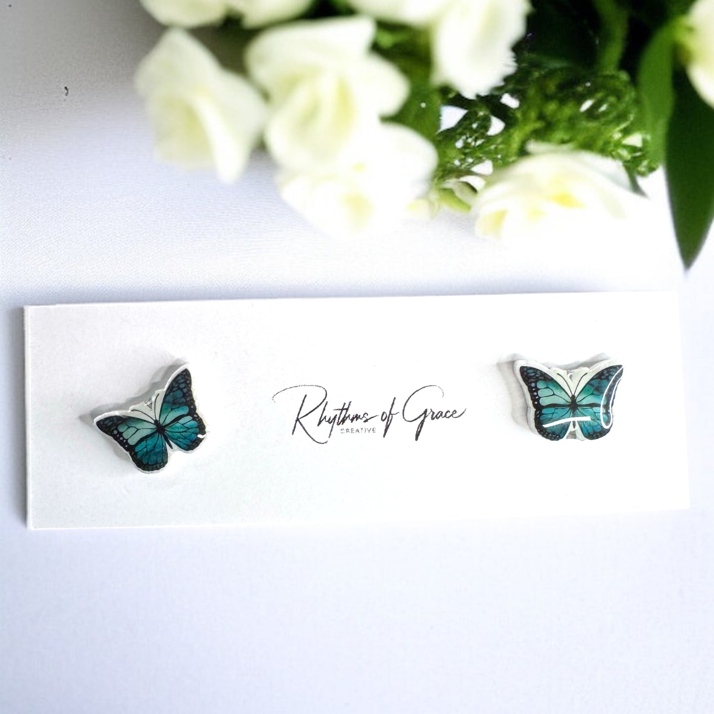 Flutter into Fashion with Our Butterfly Stud Earrings! 🌟