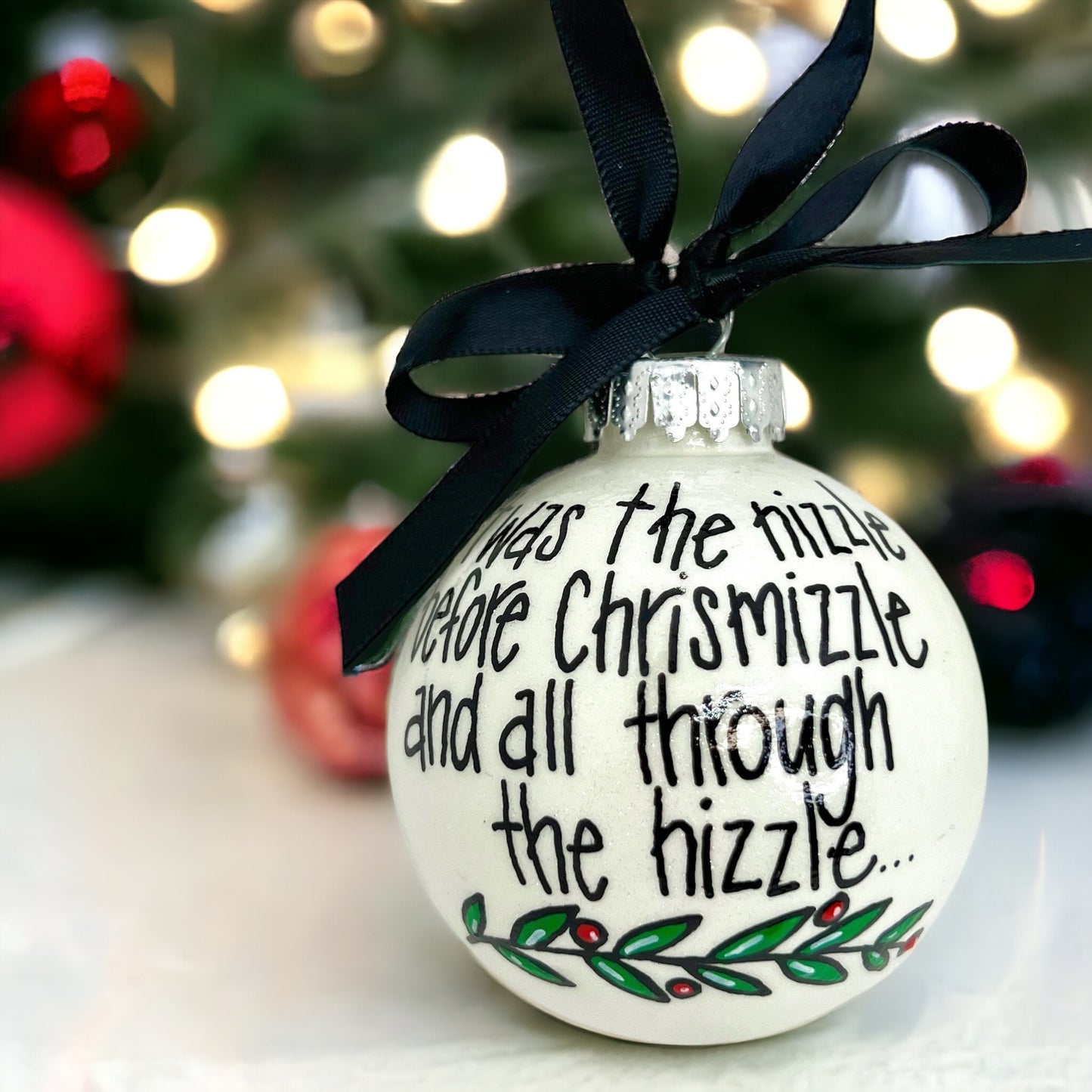Slang Christmas Ornament: ‘Twas the Night Before Chrismizzle
