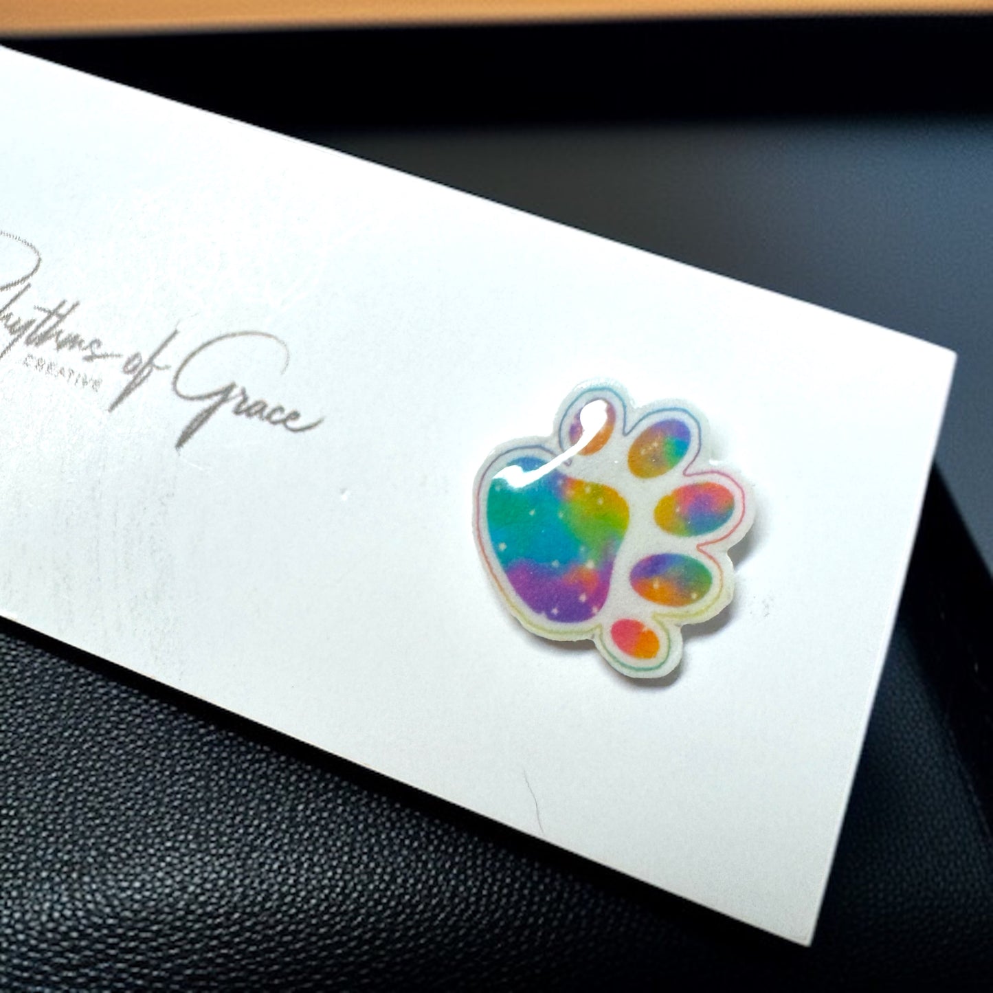 Paw-sitively Colorful Stud Earrings – Perfect Gift for Animal Lovers!