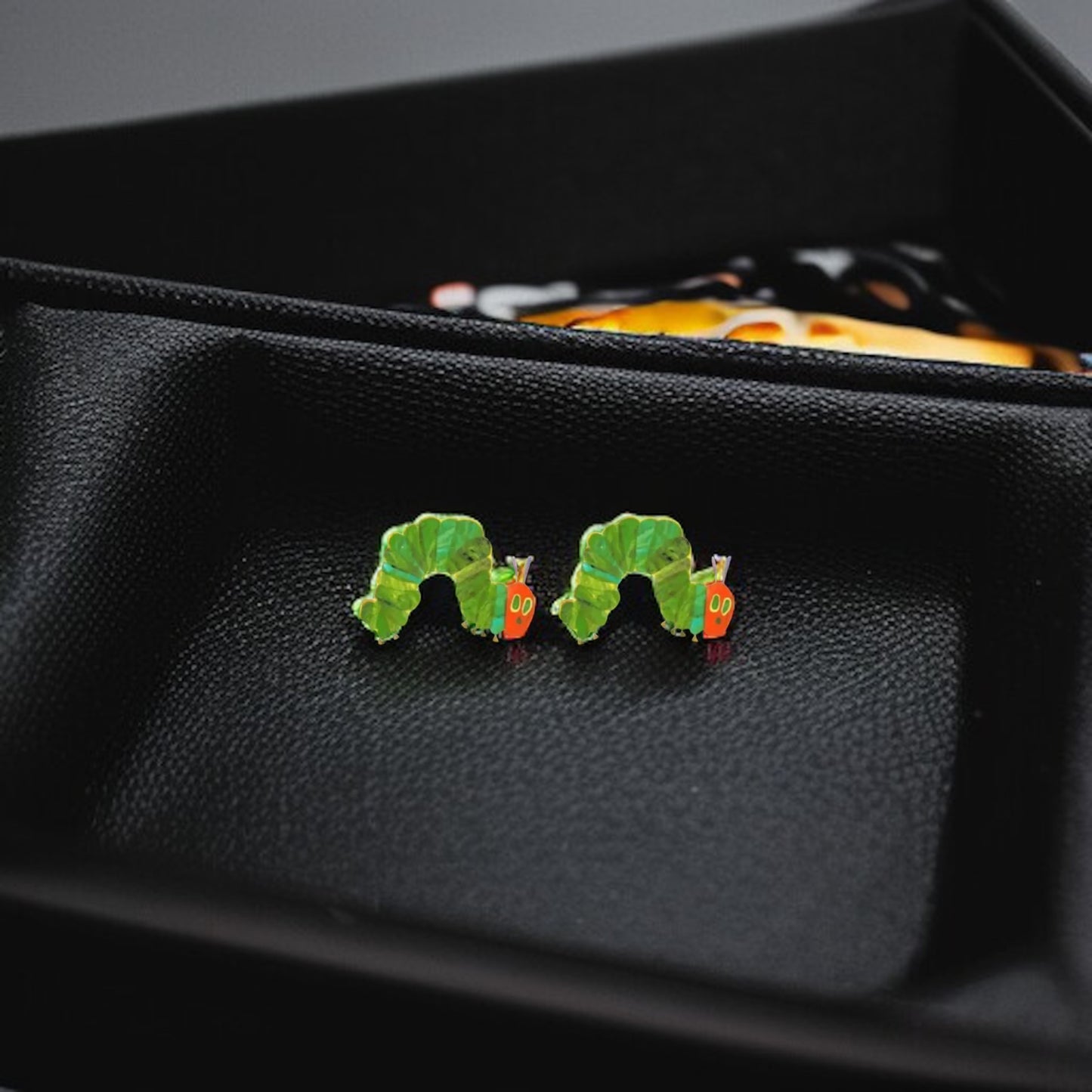 Charming Caterpillar Stud Earrings – A Whimsical Treat for All Ages!🐛