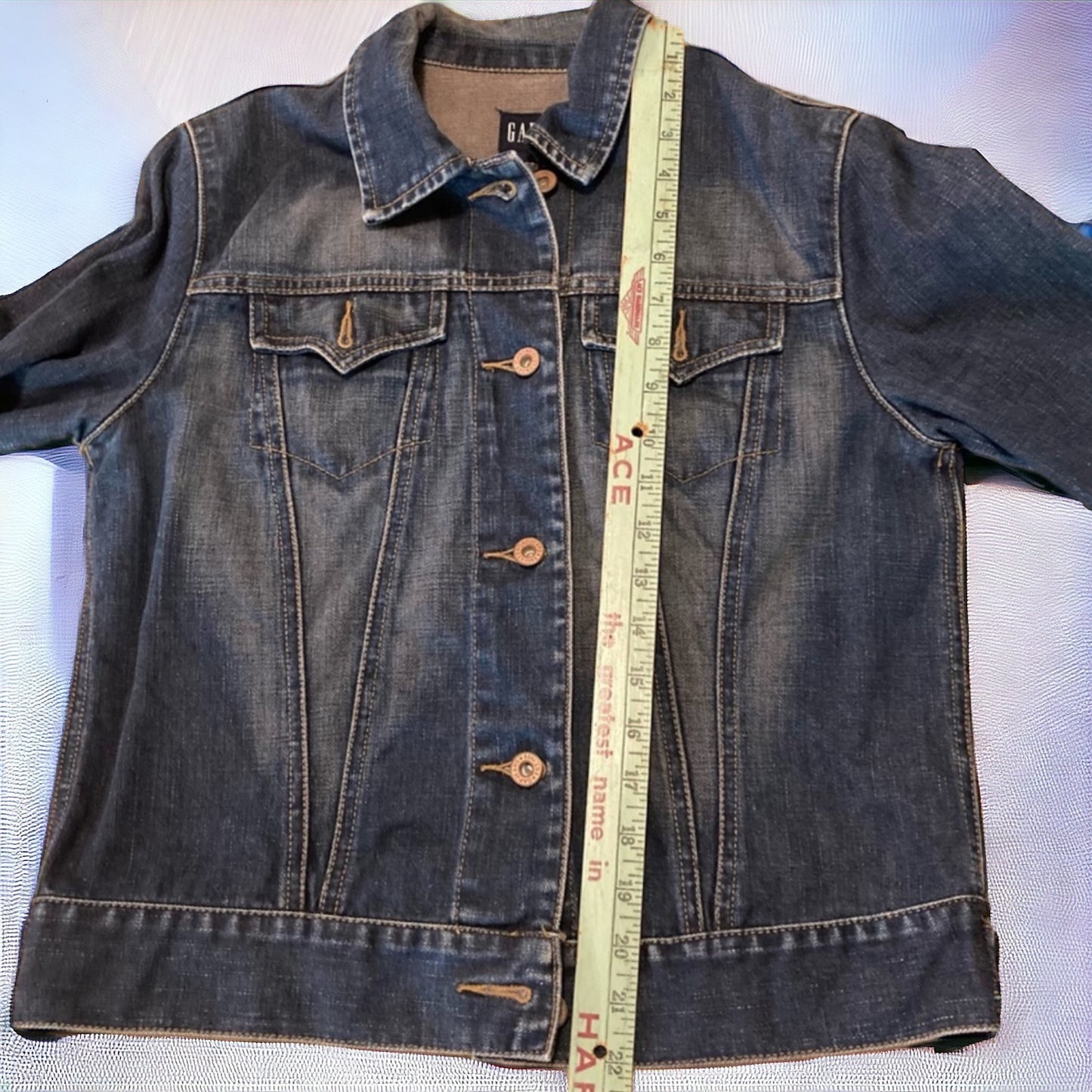 Hand Painted Jean Jacket: “Hot Piece of Tail” - Cajun Jacket, Crawfish, Mardi Gras, Mardi Gras Jacket, New Orleans, Purple Green Gold, Mardi Gras, Parade Outfit