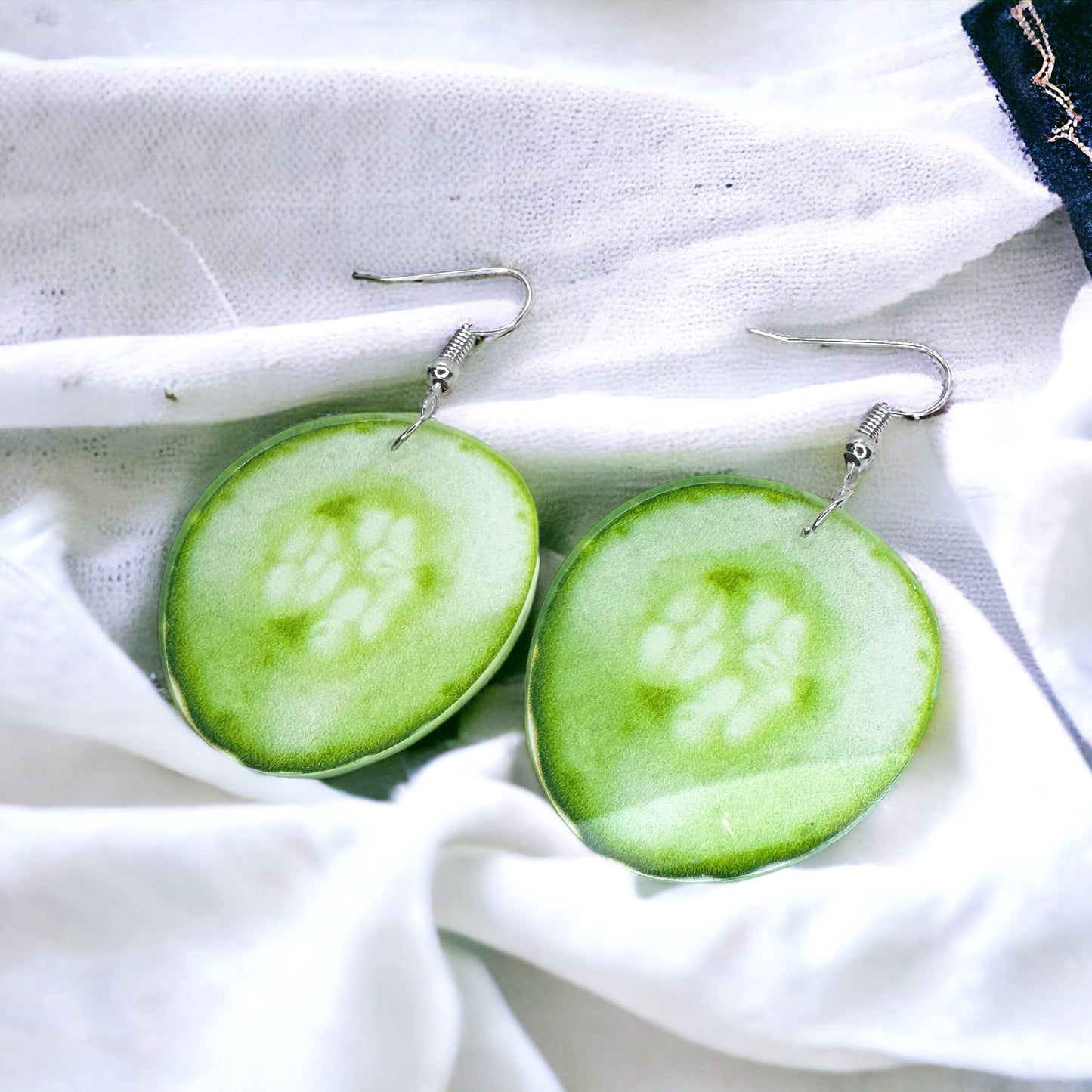 Cucumber Earrings – Freshen Up Your Look!