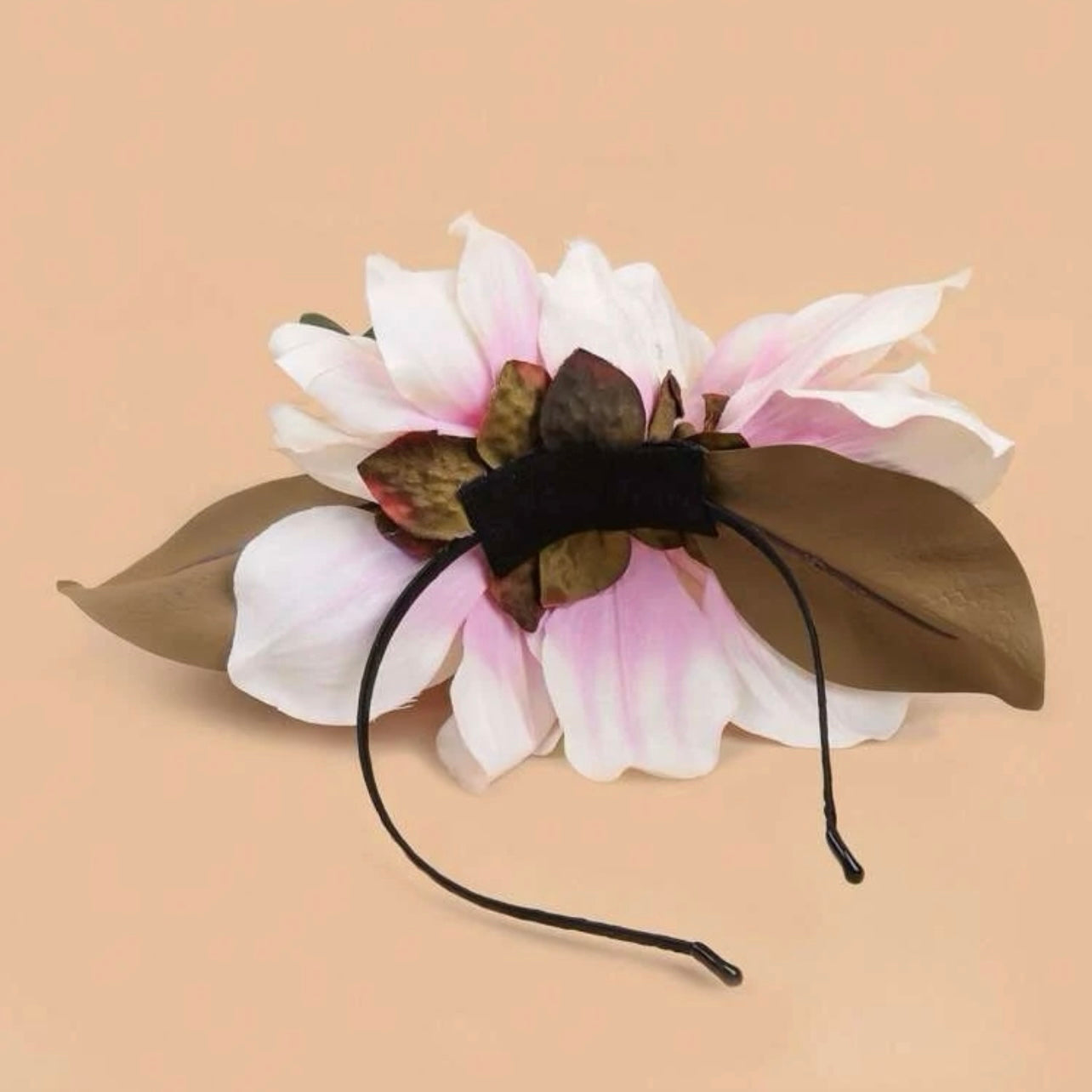 Magnolia Flower Headband - Handmade Headpiece, Flower Headpiece, Floral Headband, Southern Belle