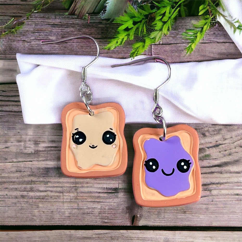 PB&J Earrings – The Cutest Food Accessories You'll Ever Wear! 🥪