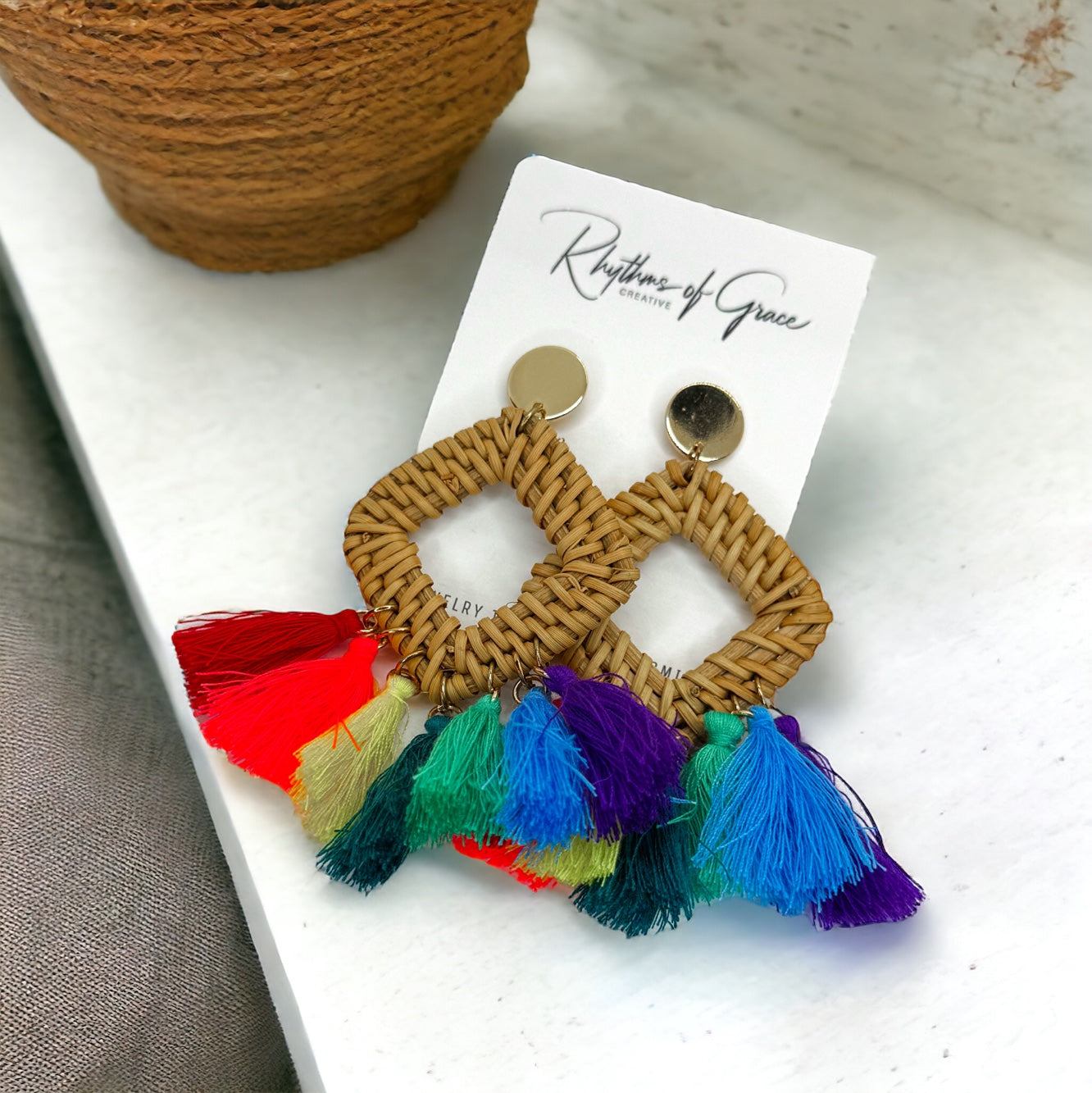 Tassel Rainbow Earrings: Celebrate with Pride!