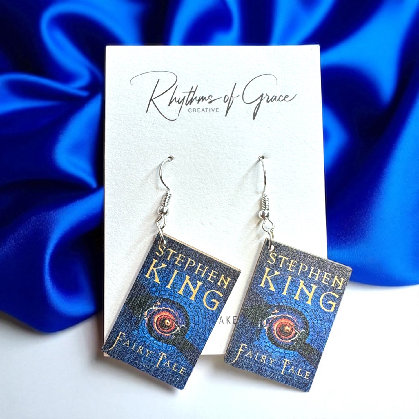 Book Earrings โ The Perfect Accessory for Every Literary Lover! ๐ - Rhythms of Grace Creative