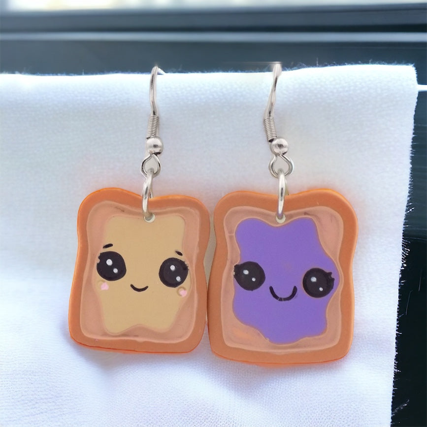 PB&J Earrings – The Cutest Food Accessories You'll Ever Wear! 🥪