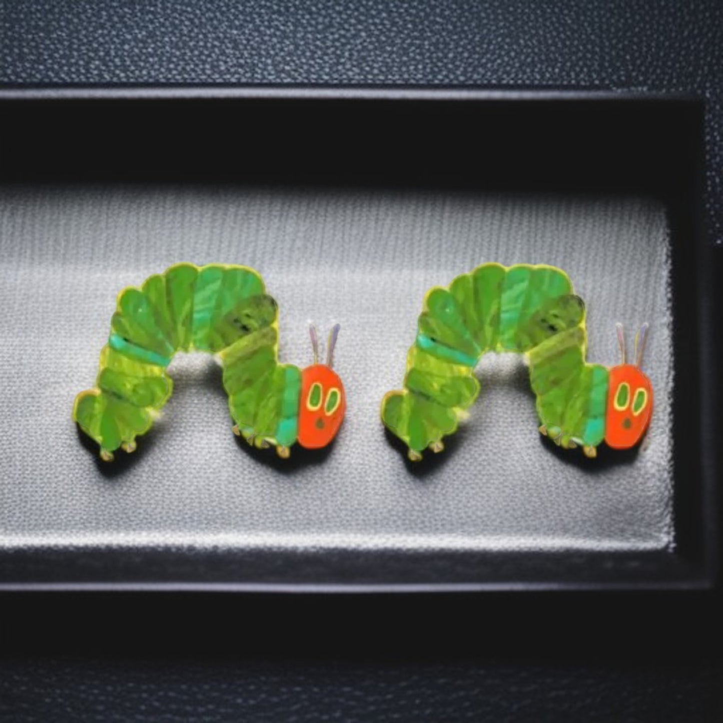 Charming Caterpillar Stud Earrings – A Whimsical Treat for All Ages!🐛