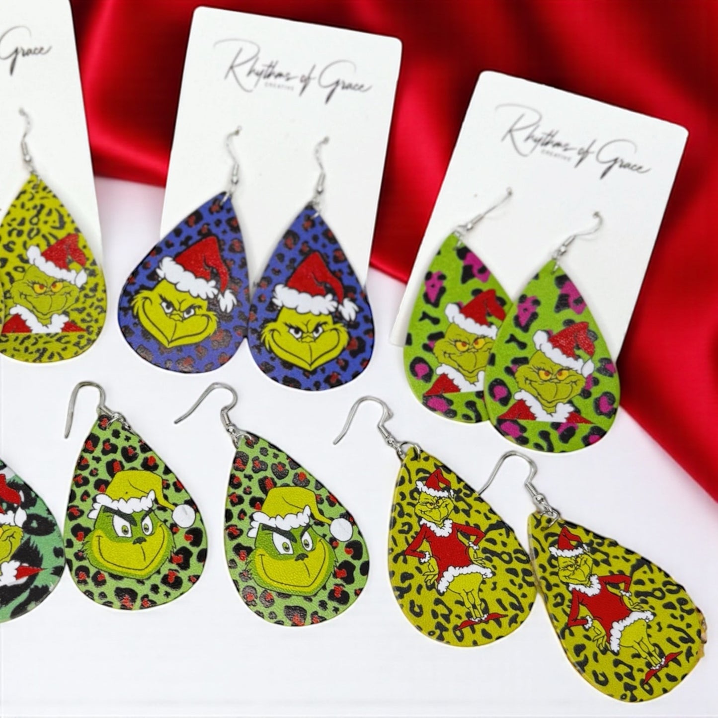 Mean One Dangle Earrings: Get Your Grinch On This Christmas!