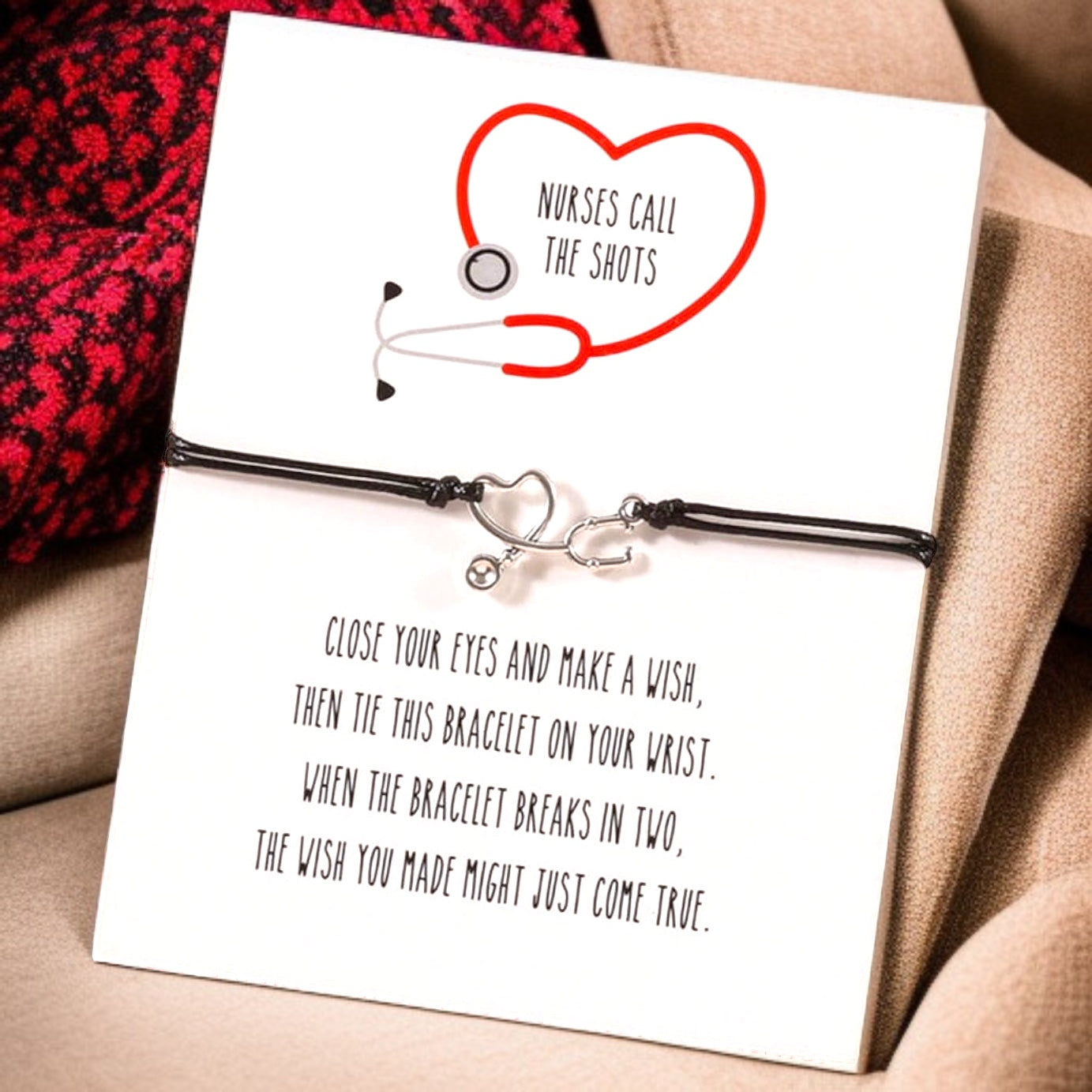 Nurse Wish Bracelet - The Perfect Friendship Gift! 🌷