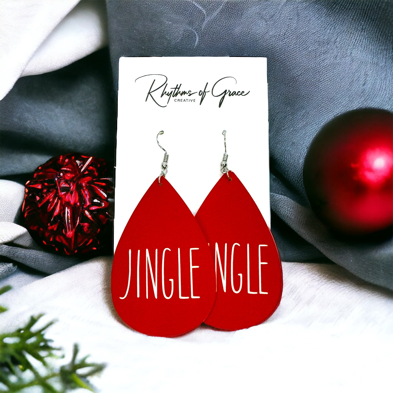 Merry Little Statement Earrings – Christmas Cheer in Every Pair