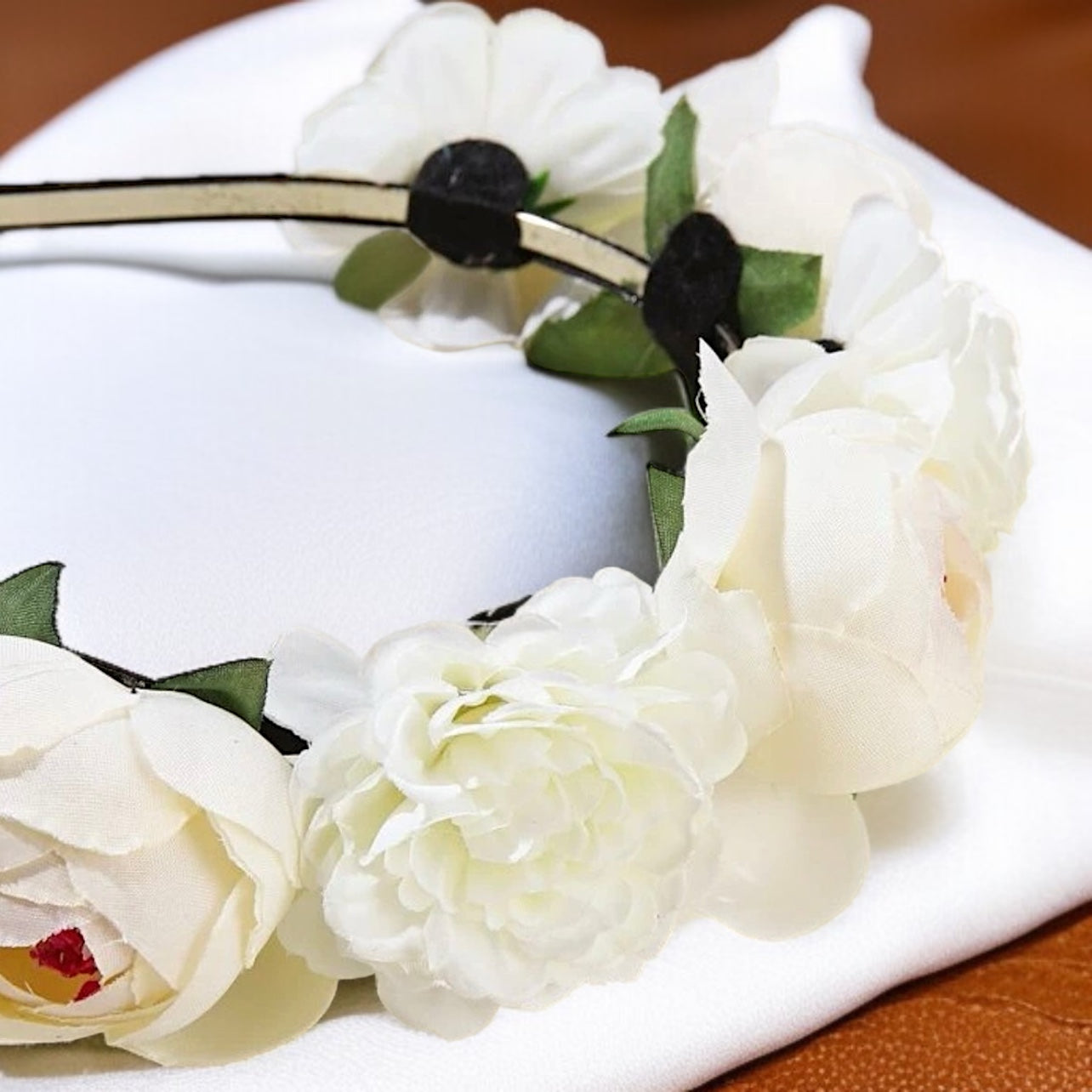 Blooming Beauty: White Flower Headband for the Perfect Boho Chic Look! - Rhythms of Grace Creative