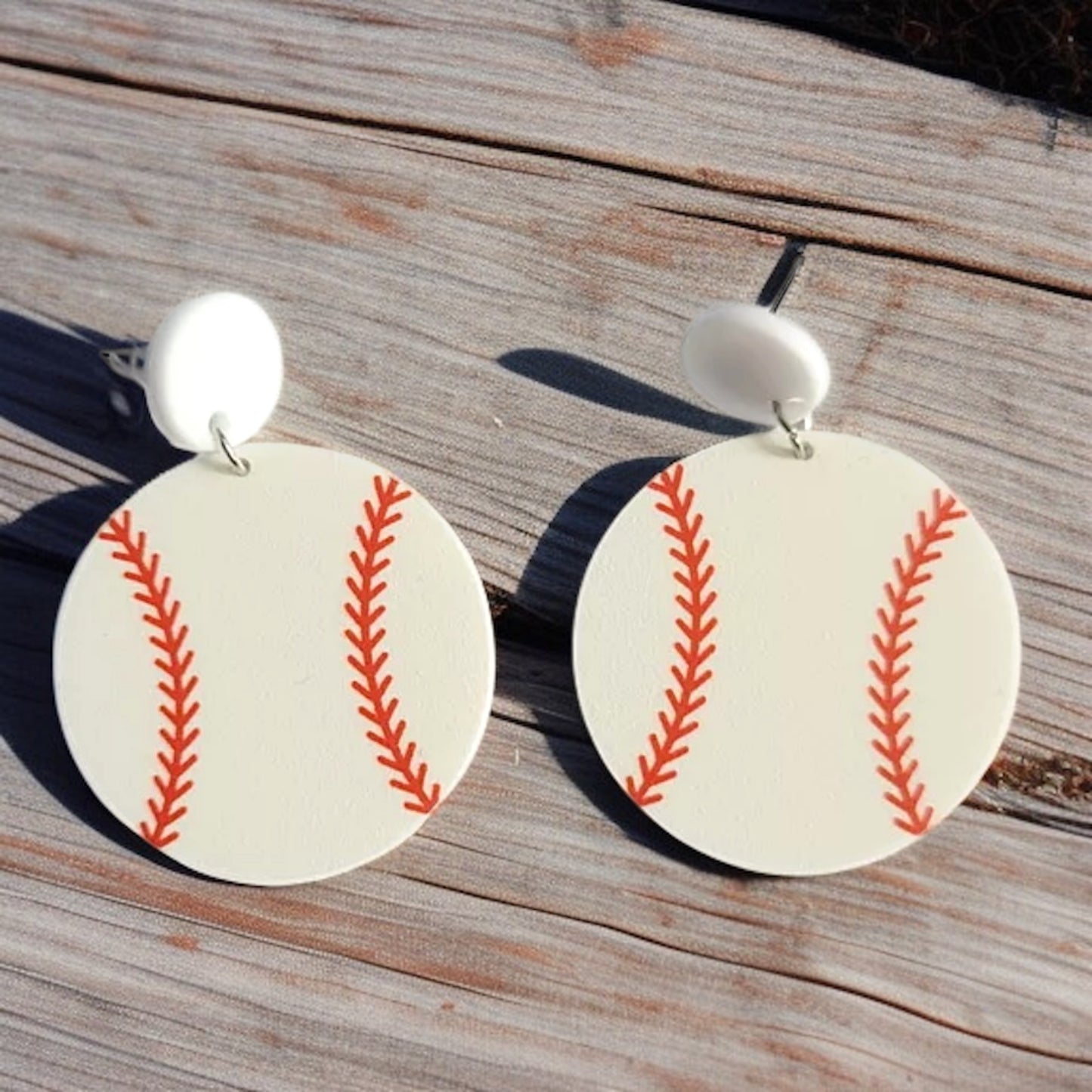 Score Big with Sports-Themed Dangle Earrings!