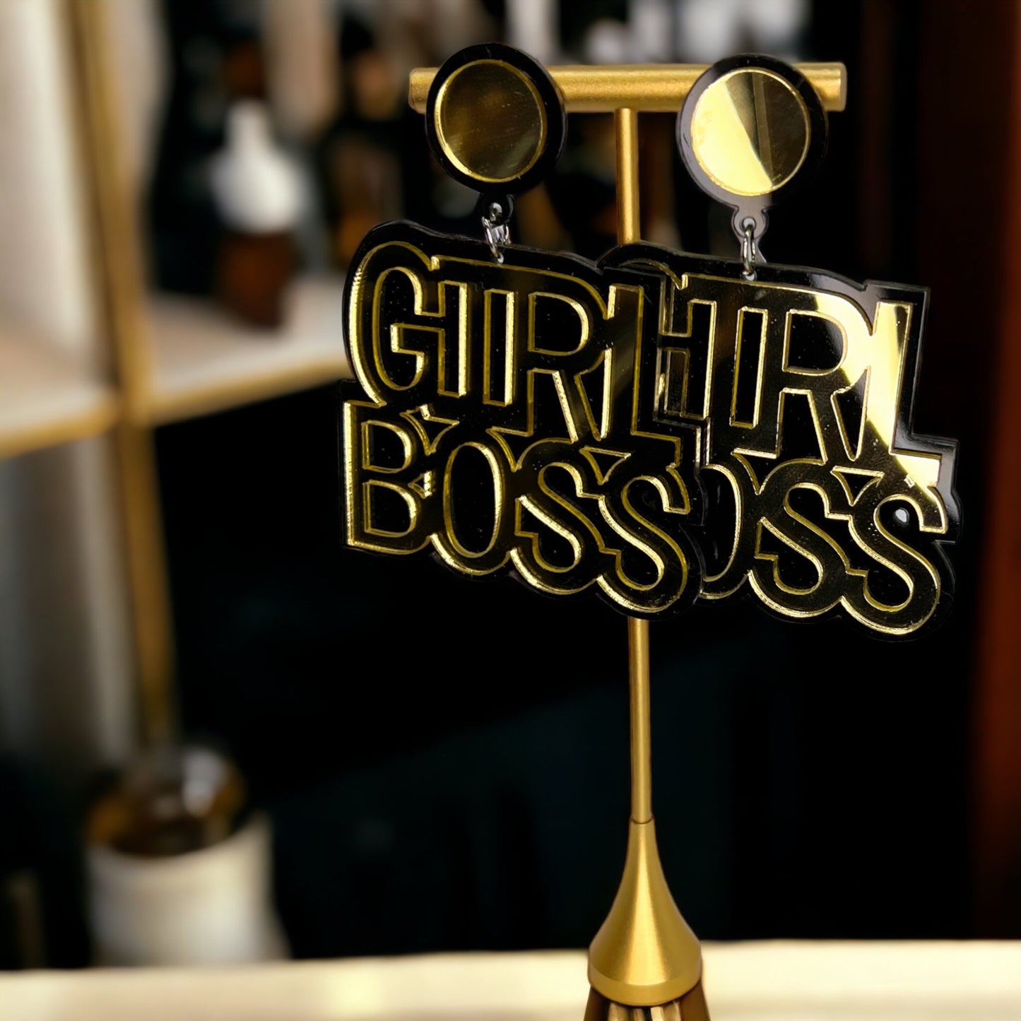 Girl Babe Bling: Sassy Girl Power Earrings to Elevate Your Style! - Rhythms of Grace Creative
