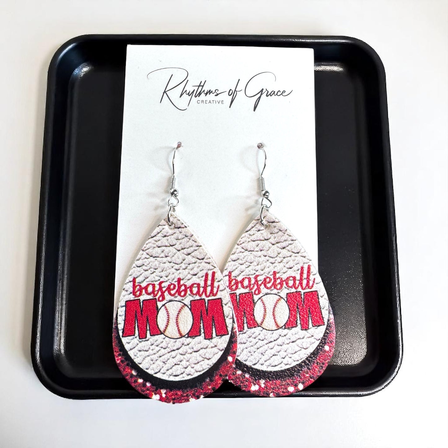 Hit a Home Run with Our Baseball Mom Dangle Earrings! ⚾️