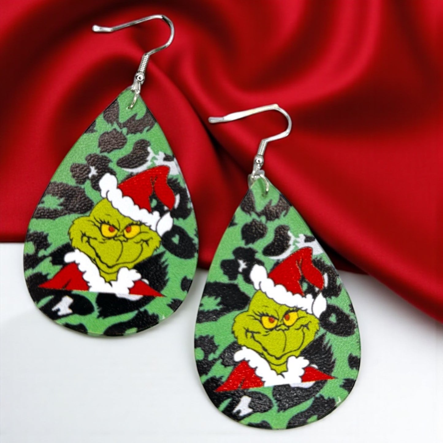Mean One Dangle Earrings: Get Your Grinch On This Christmas!