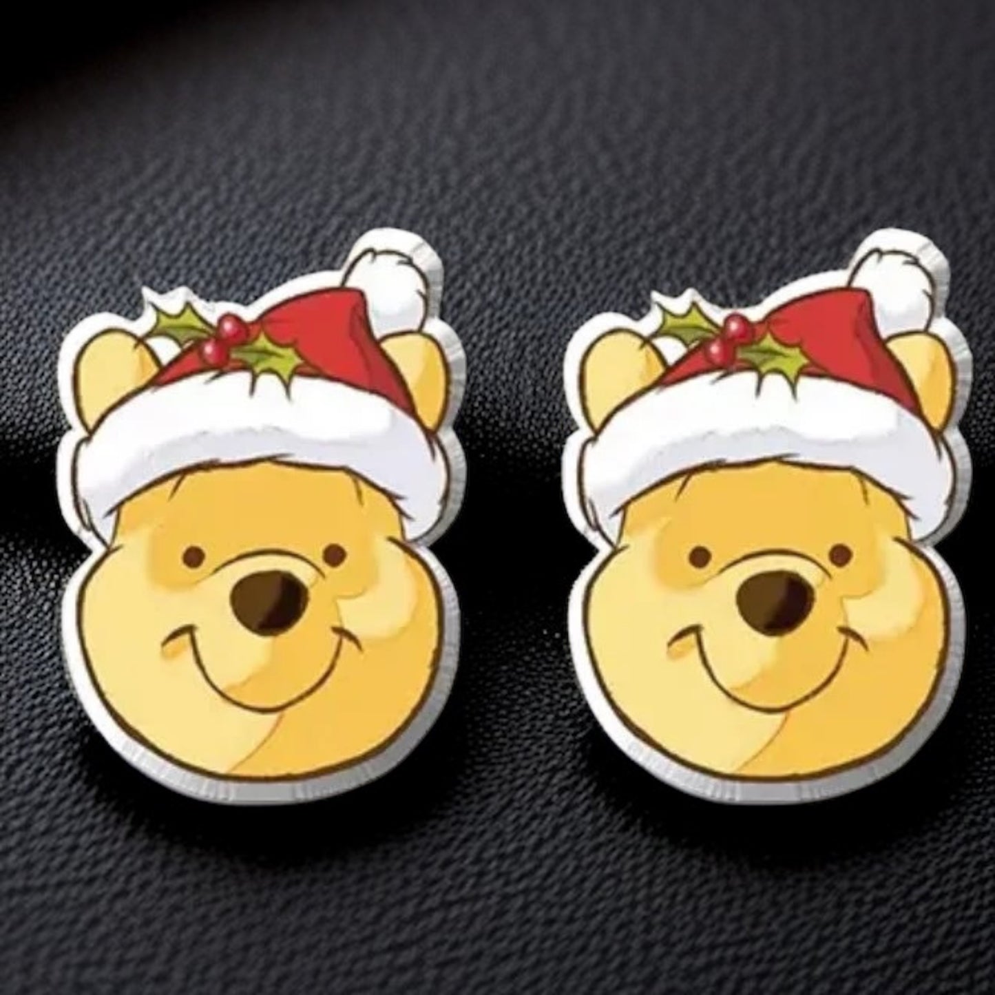 Festive Fun: Christmas Cartoon Ears Stud Earrings - Perfect for Holiday Cheer!