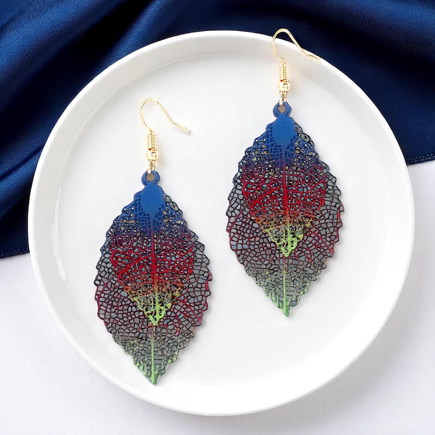 Vibrant Multicolored Earrings – A Splash of Fun for Your Ears! ✨