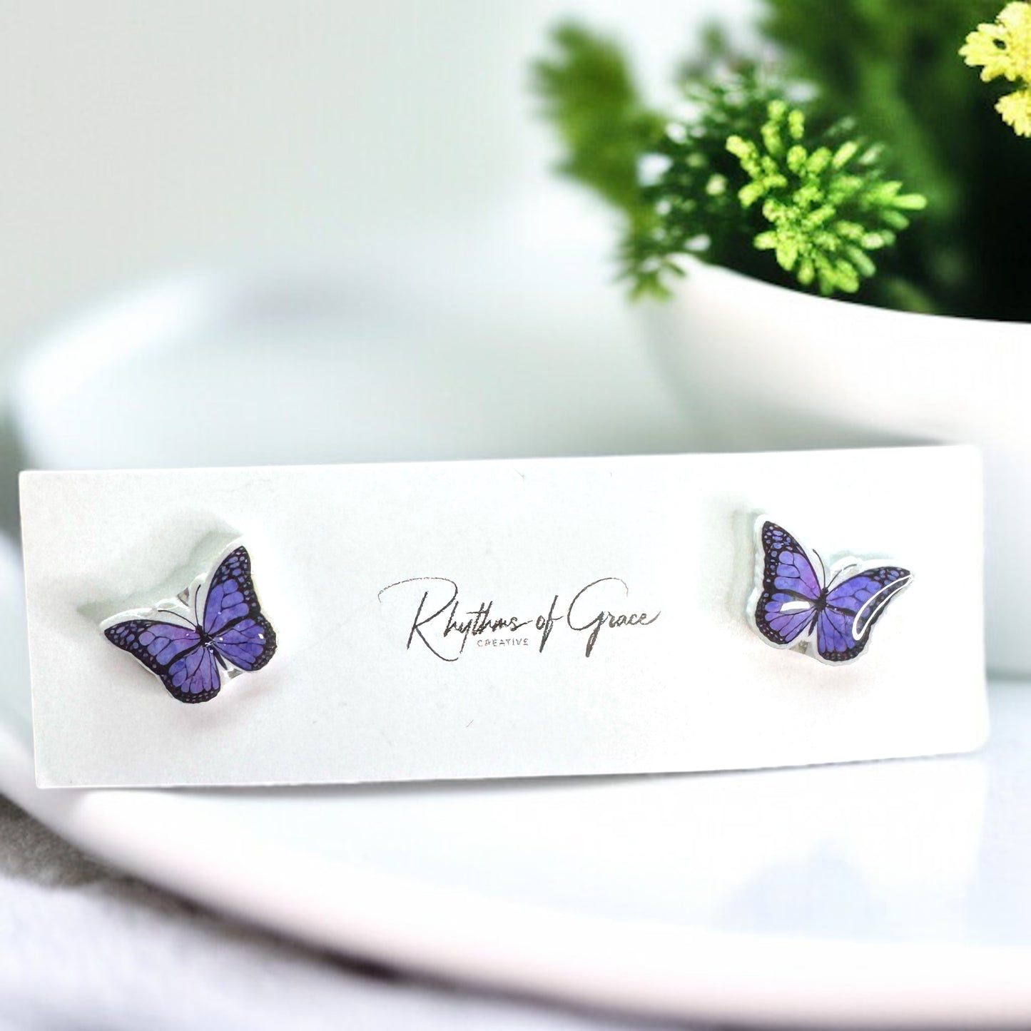 Flutter into Fashion with Our Butterfly Stud Earrings! 🌟