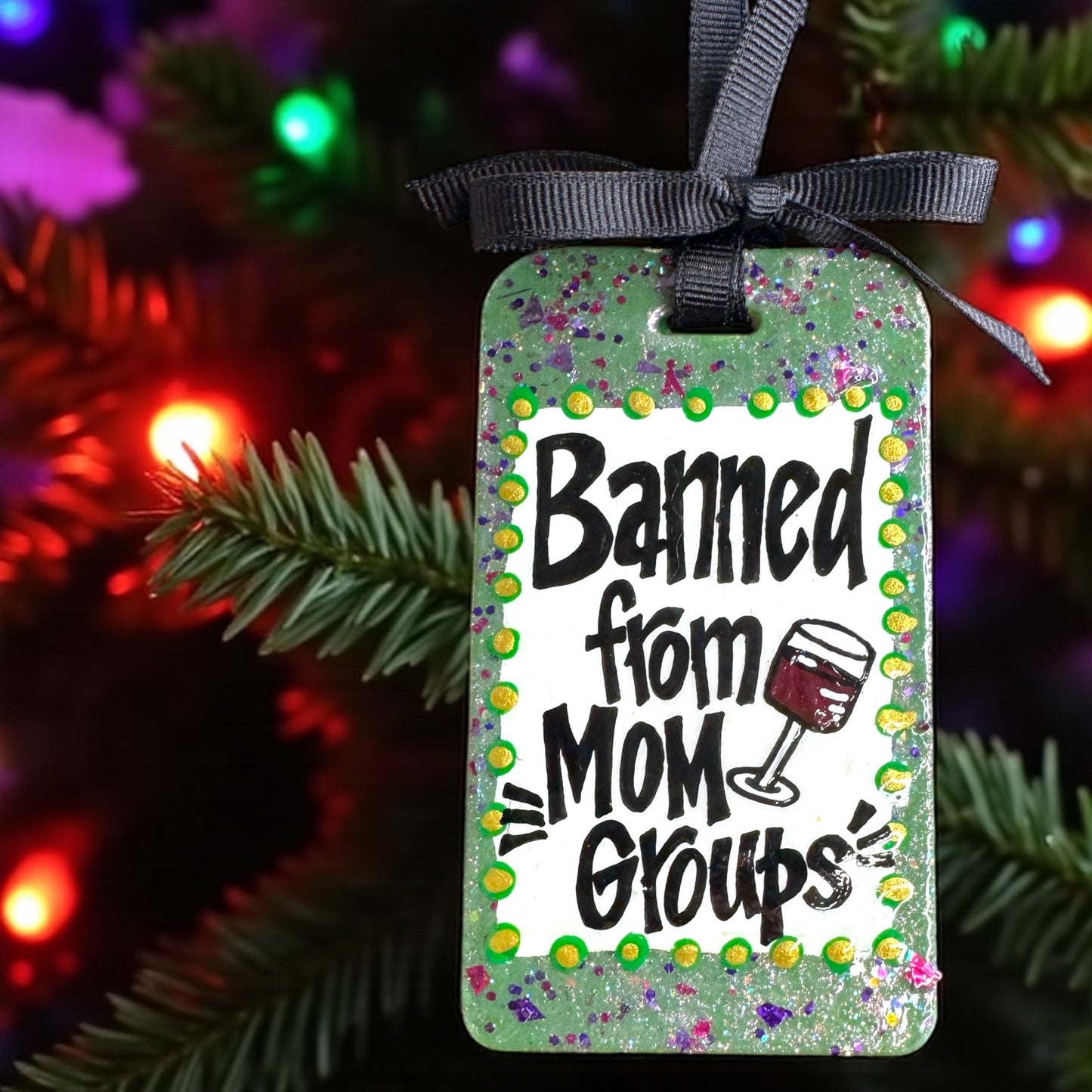 Mom Groups Beware: The Hilarious Ornament You Need!