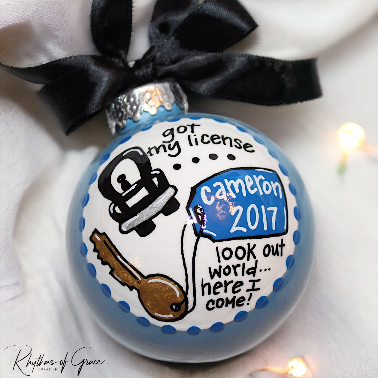 Christmas Ornament: "Driver's License" – Celebrate the New Driver in Your Life