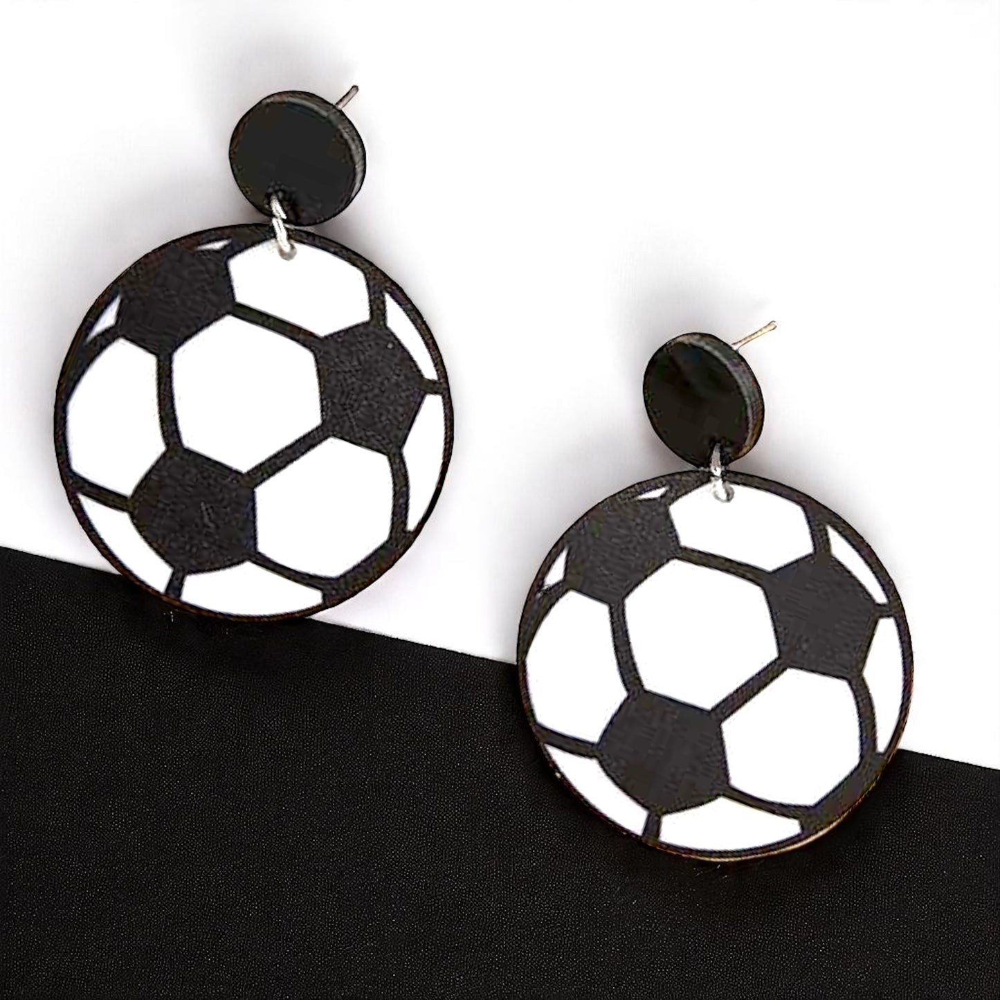 Score Big with Sports-Themed Dangle Earrings!