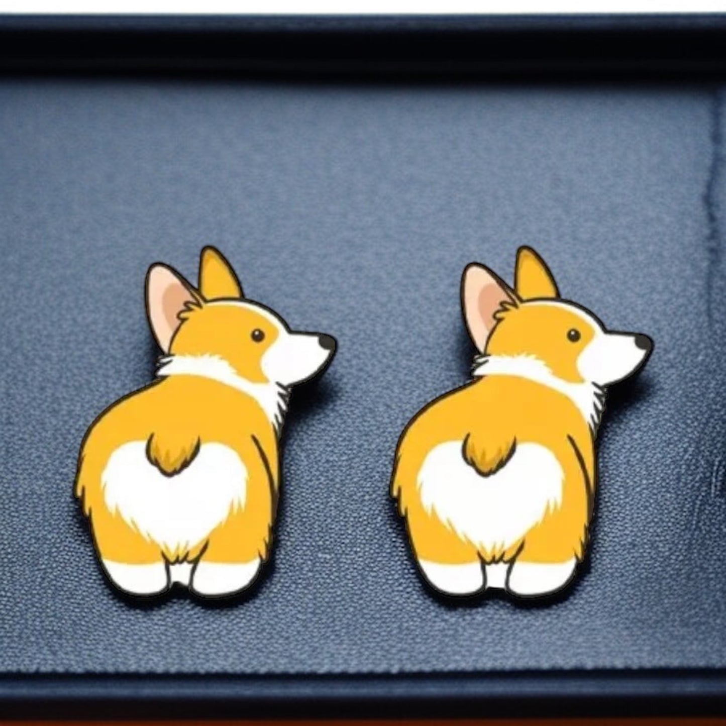 Adorable Corgi Stud Earrings – Make Everyday Pawsome! 🐾