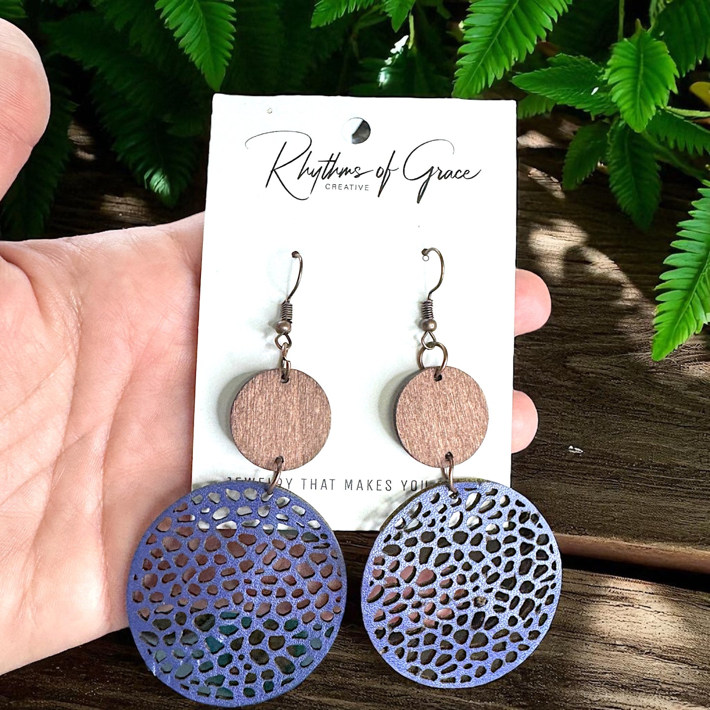Boho Blues – Earthy-Chic Dangle Earrings for Every Vibe