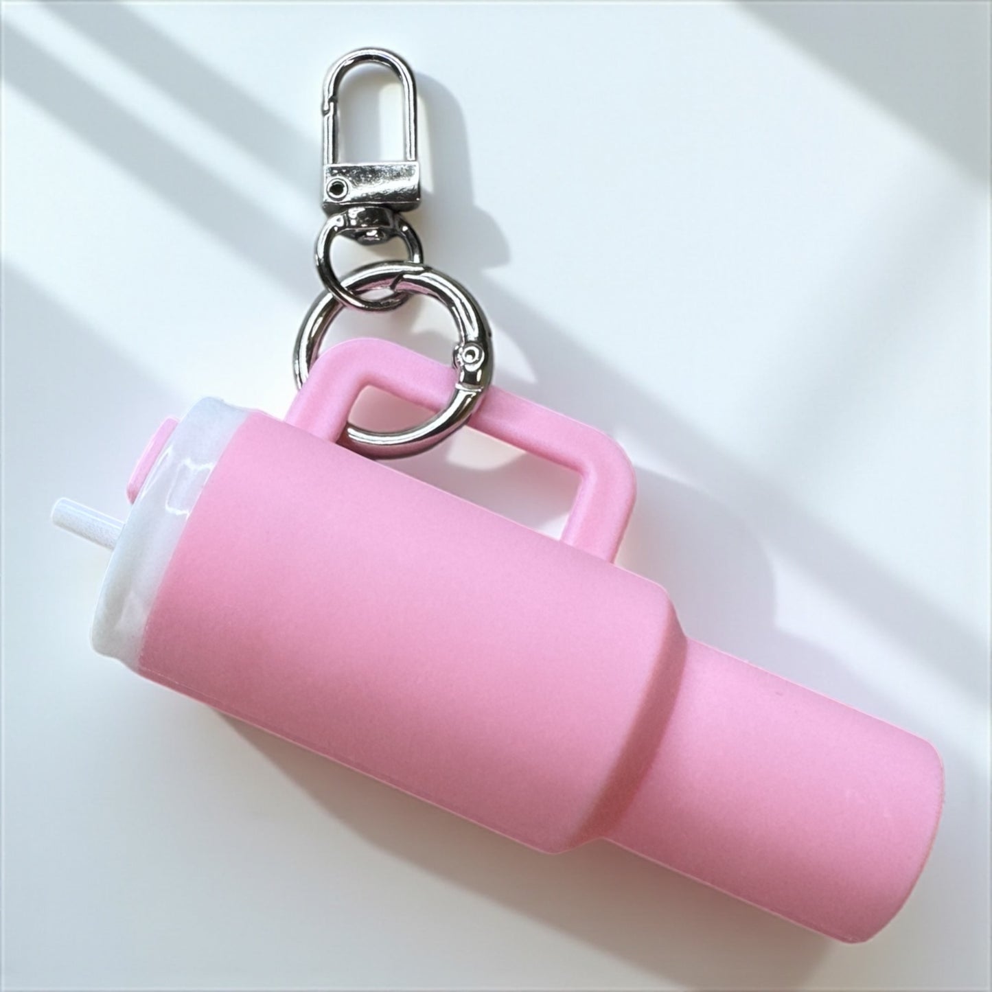 Sip, Store, & Shine: Mini Tumbler Keychains!