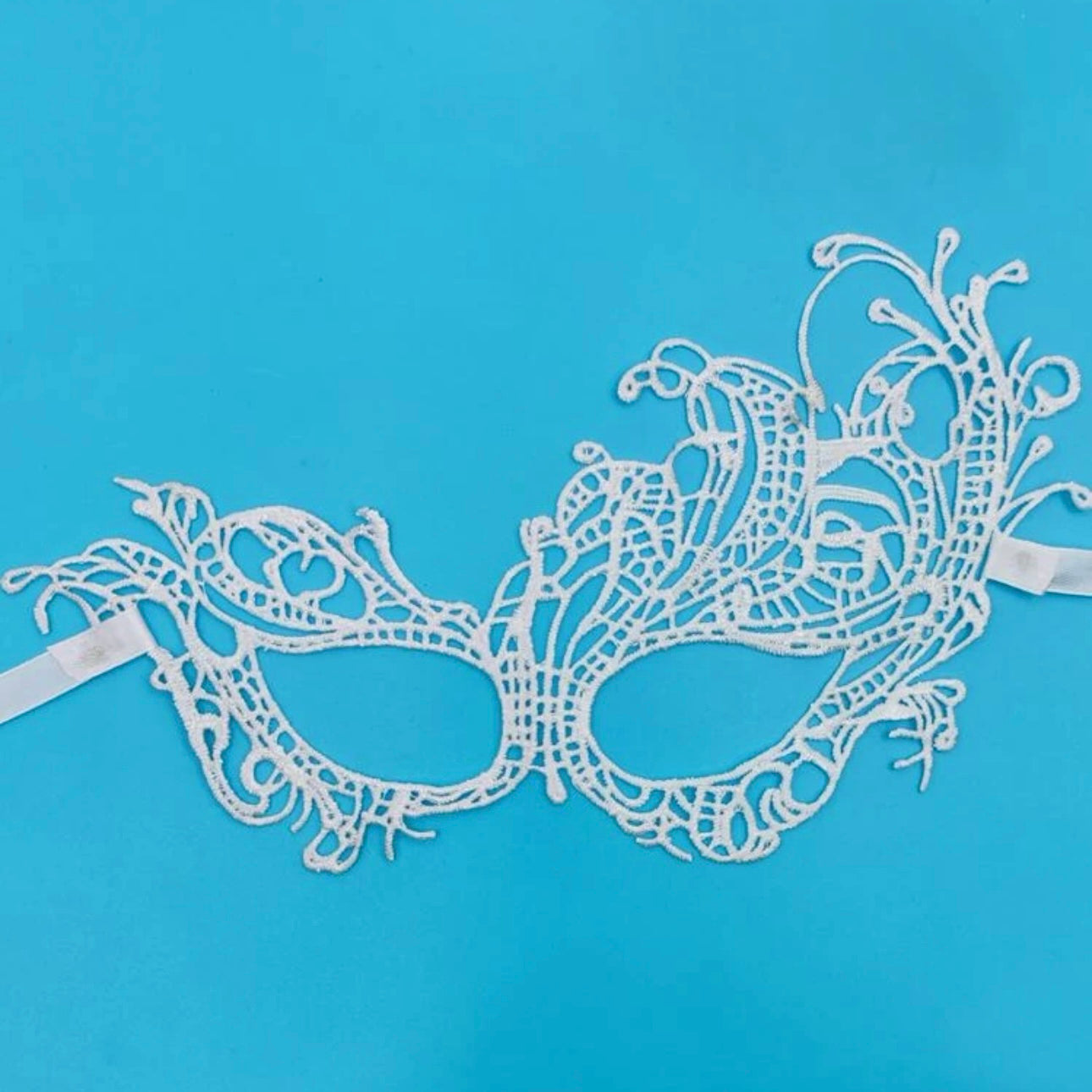 White Masquerade Mask, Mardi Gras Mask, Masquerading Mask, White Lace, Masquerade Ball, Lace Mask