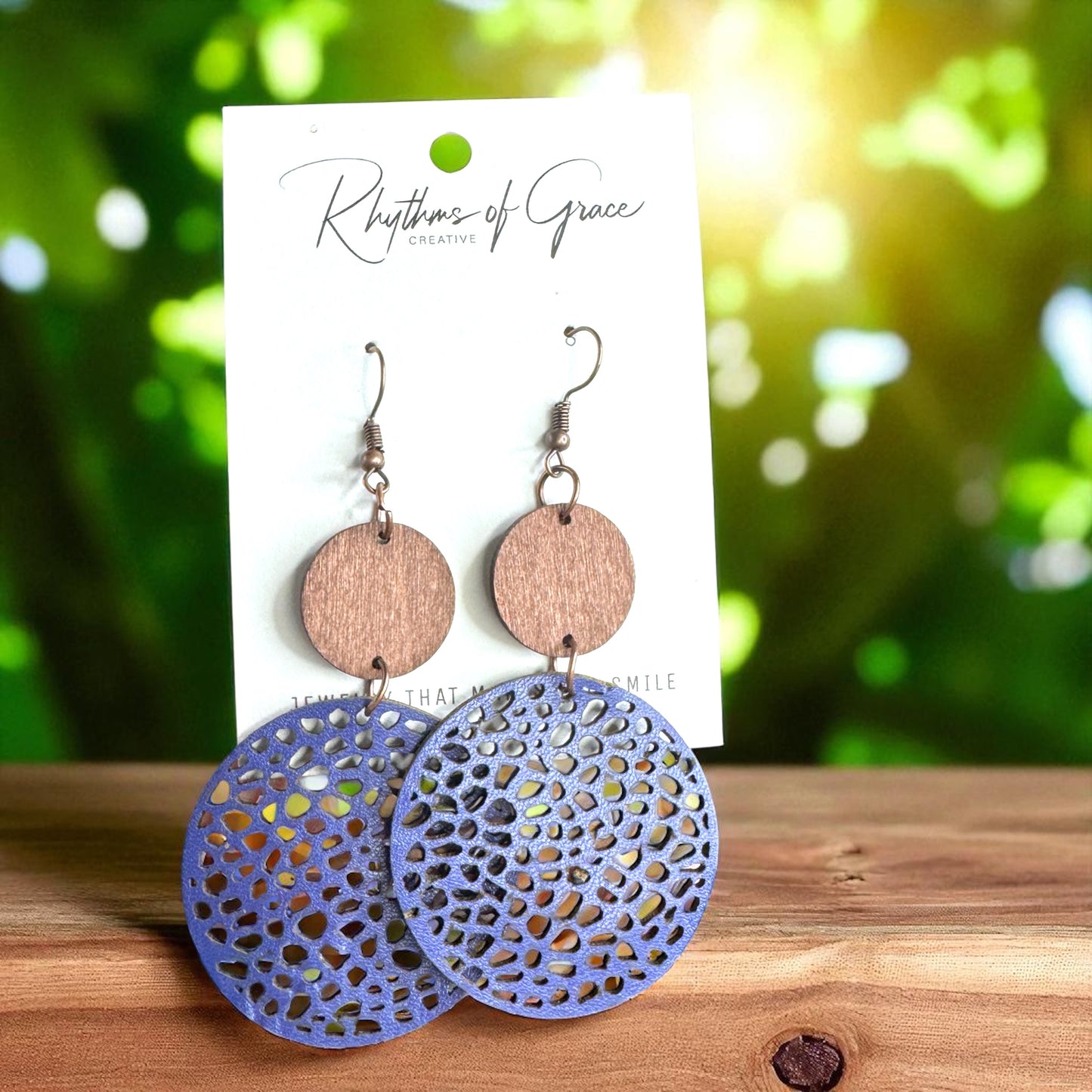 Boho Blues – Earthy-Chic Dangle Earrings for Every Vibe