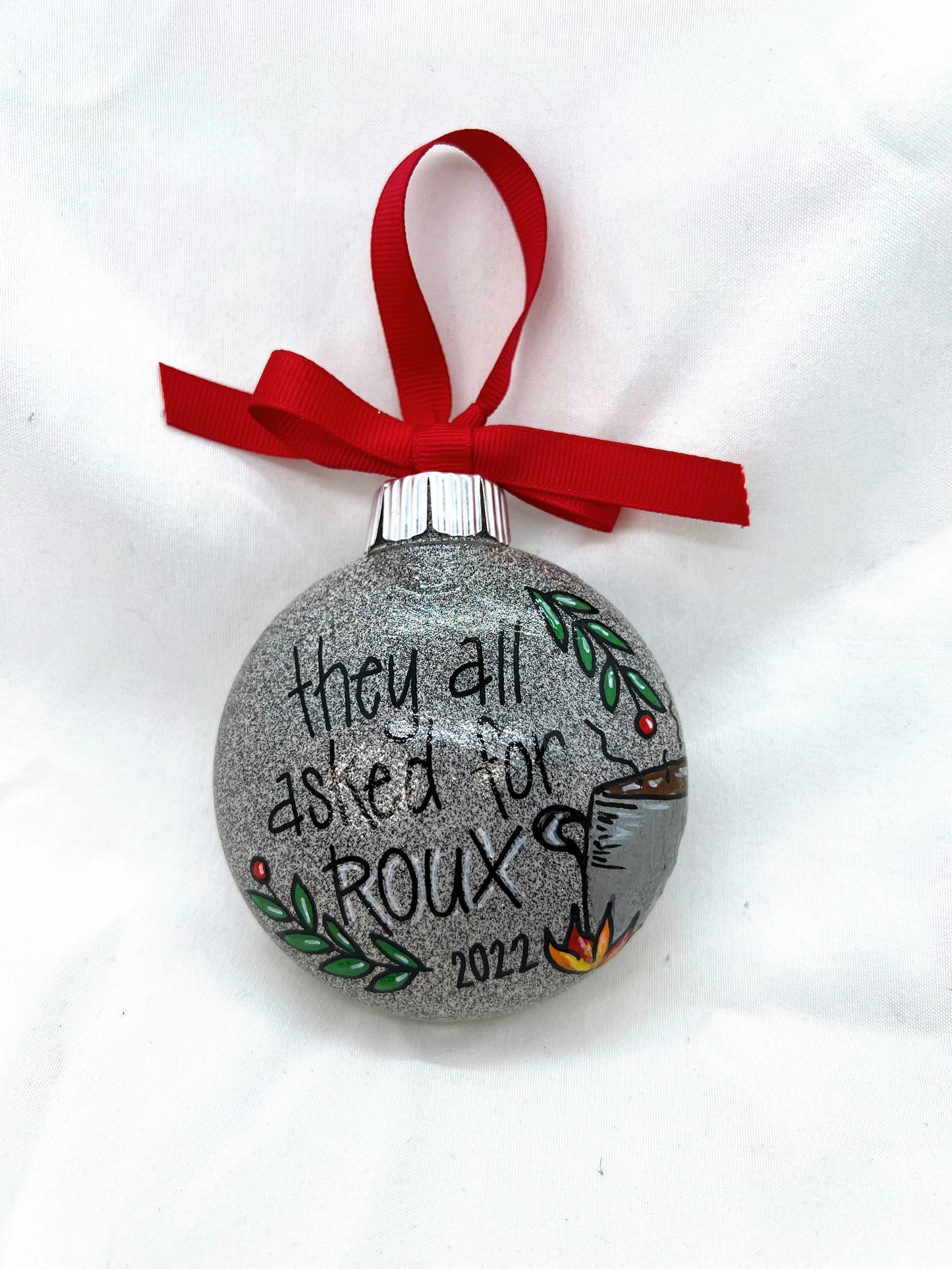 Cajun Ornament - Louisiana Ornament, Christmas Ornament, Holiday Ornament, Cajun Gift, Gumbo Ornament, Cajun Christmas, Bayou Ornament - Rhythms of Grace Creative