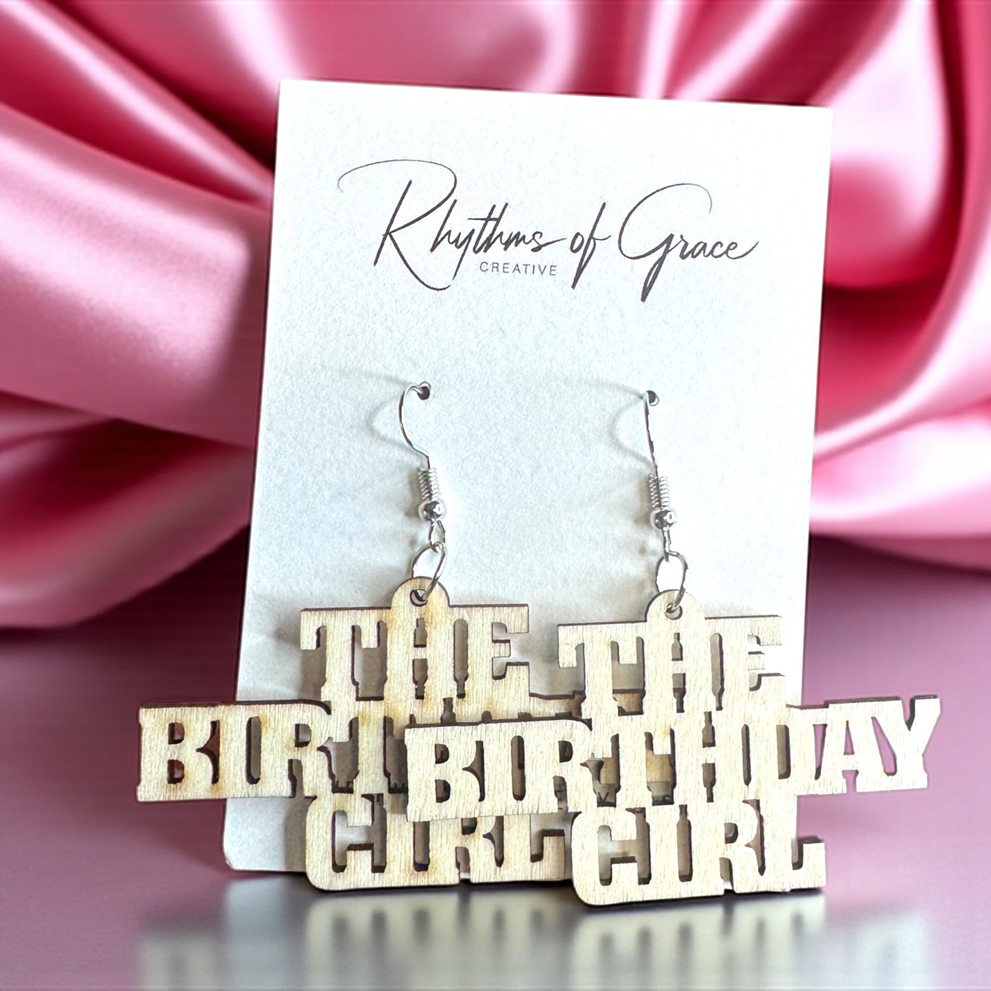 Party Vibes: 'Birthday Girl' Earrings for the Ultimate Celebration! - Rhythms of Grace Creative