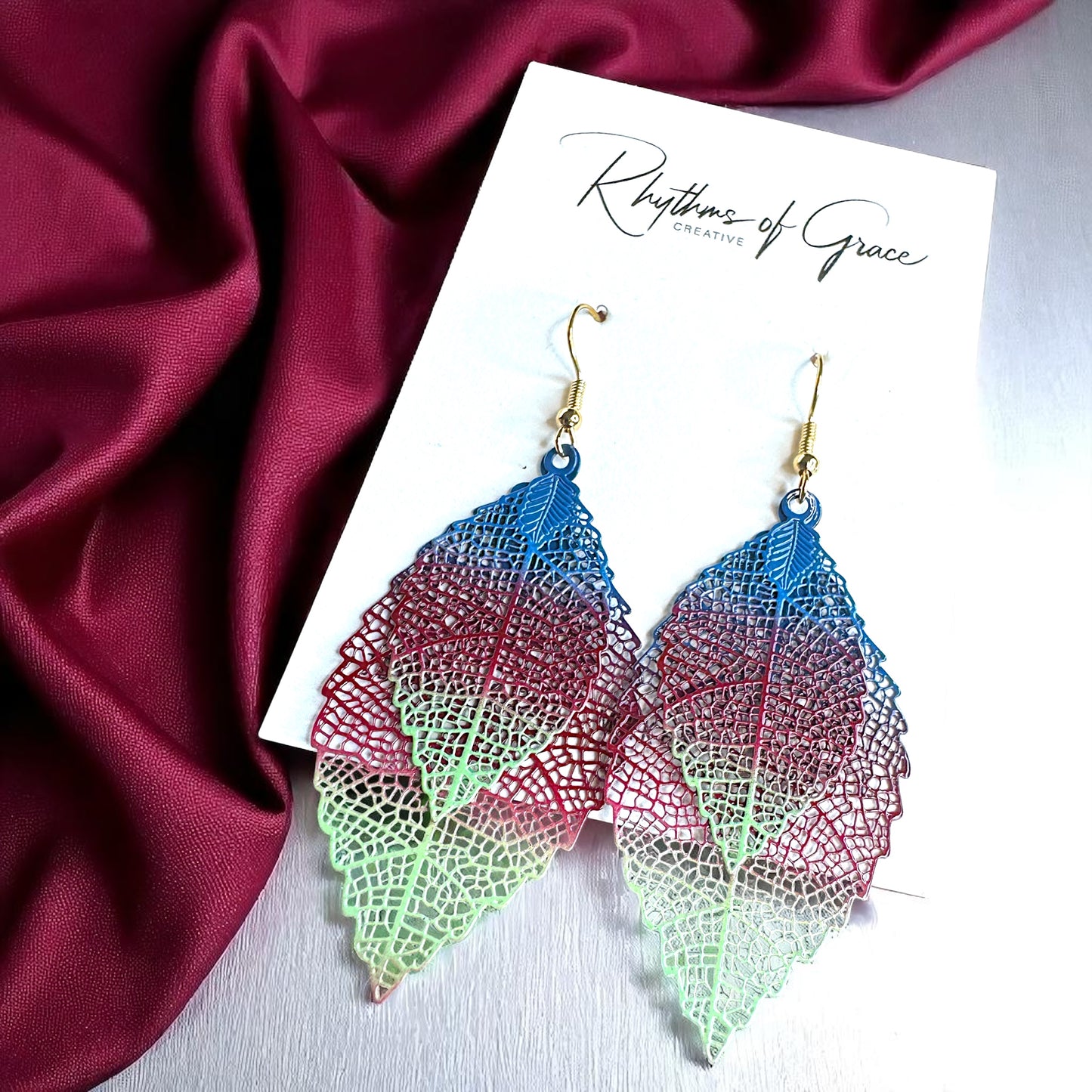 Vibrant Multicolored Earrings – A Splash of Fun for Your Ears! ✨